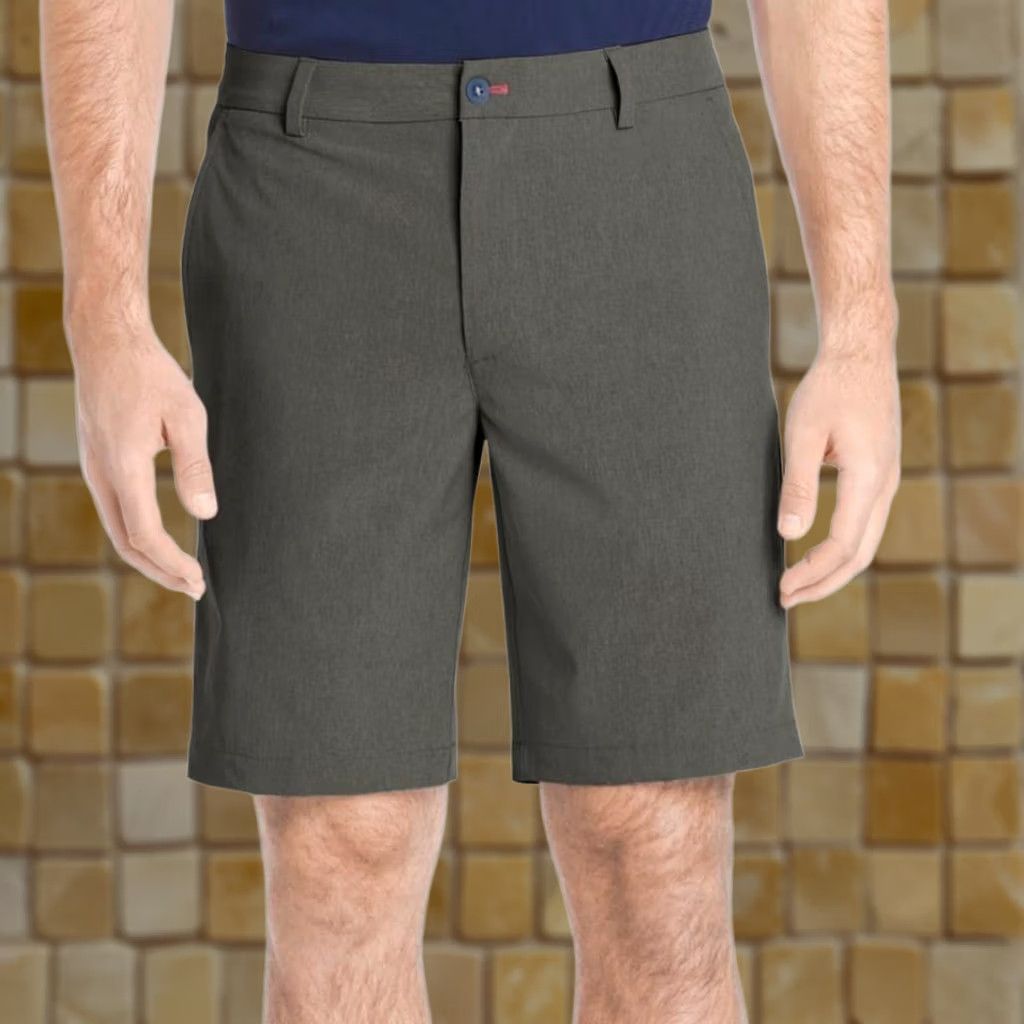 Izod IZOD AdvantAge SPORTFLEX Gray Hybird Shorts 40 9.5" Inseam Men’s Gray 9.5" 40 SPORTFLEX HYBIRD Shorts Mens Size US 40 / EU 56 - 1 Preview