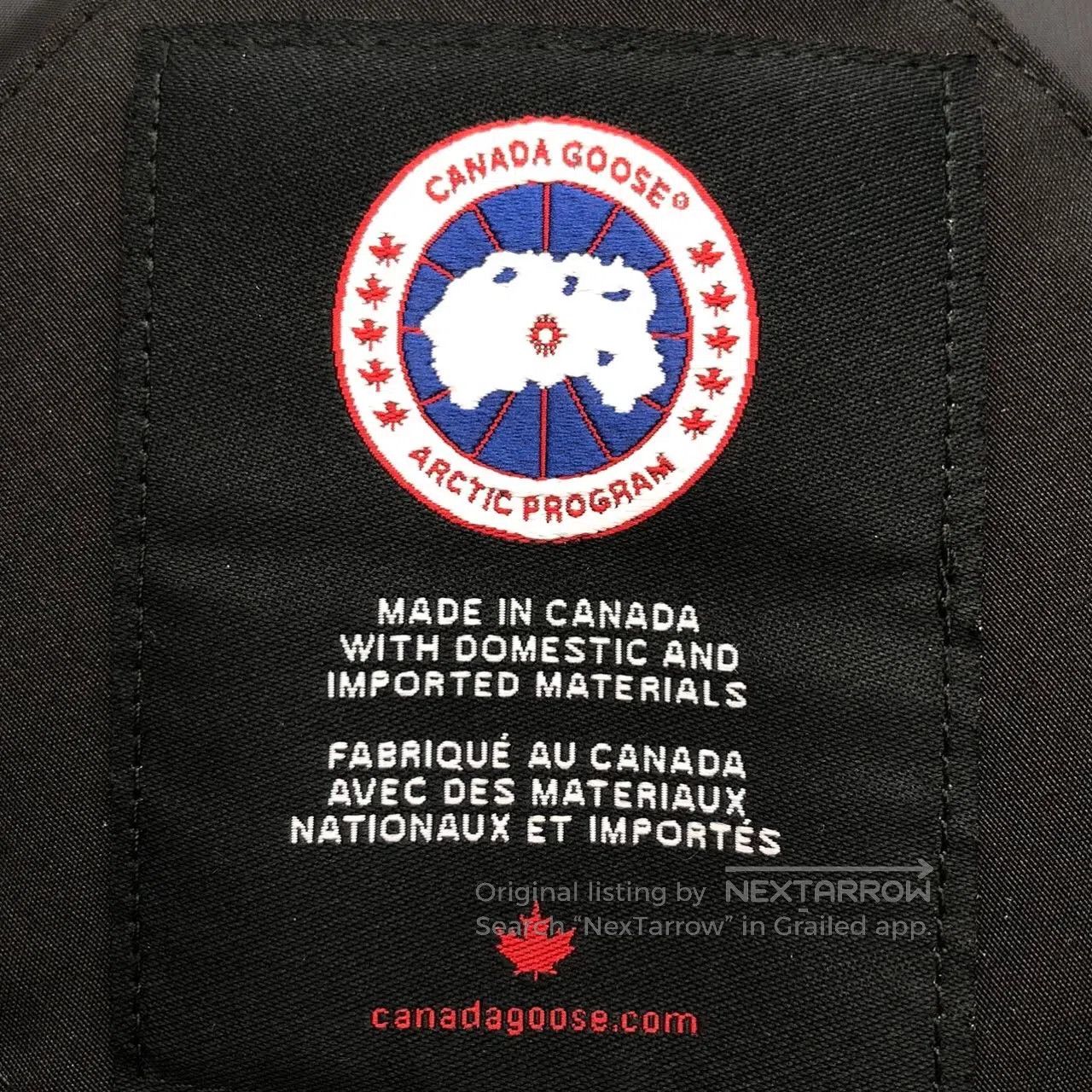 Canada Goose Canada Goose Black Red Label Slim Fit Down Vest Jacket| Size US XXL / EU 58 / 5 - 6 Thumbnail