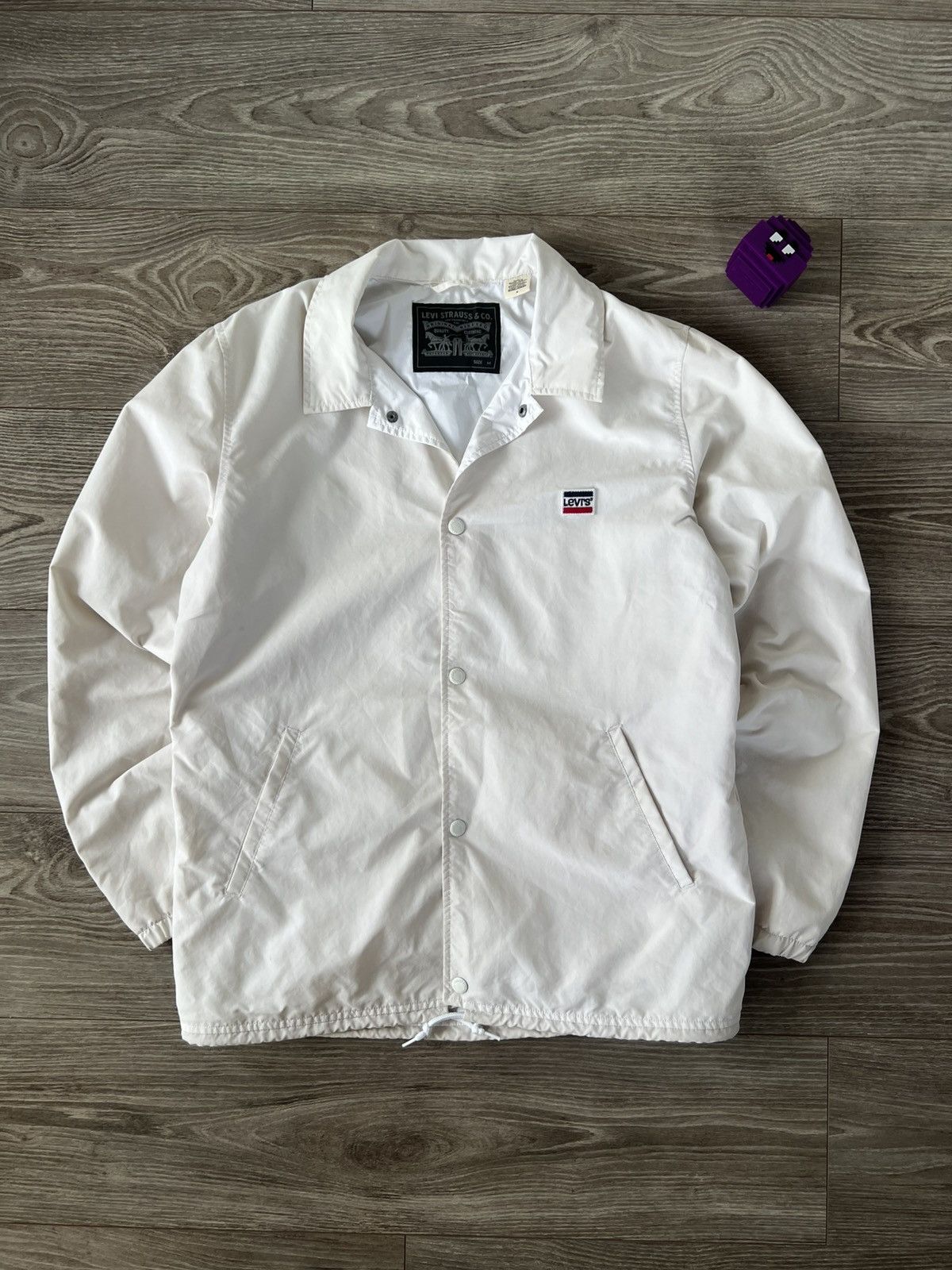 Levi's ‼️Levi’s Big Logo Nylon Black Tag Coach Active Urban Jacket‼️ Size US M / EU 48-50 / 2 - 13 Thumbnail