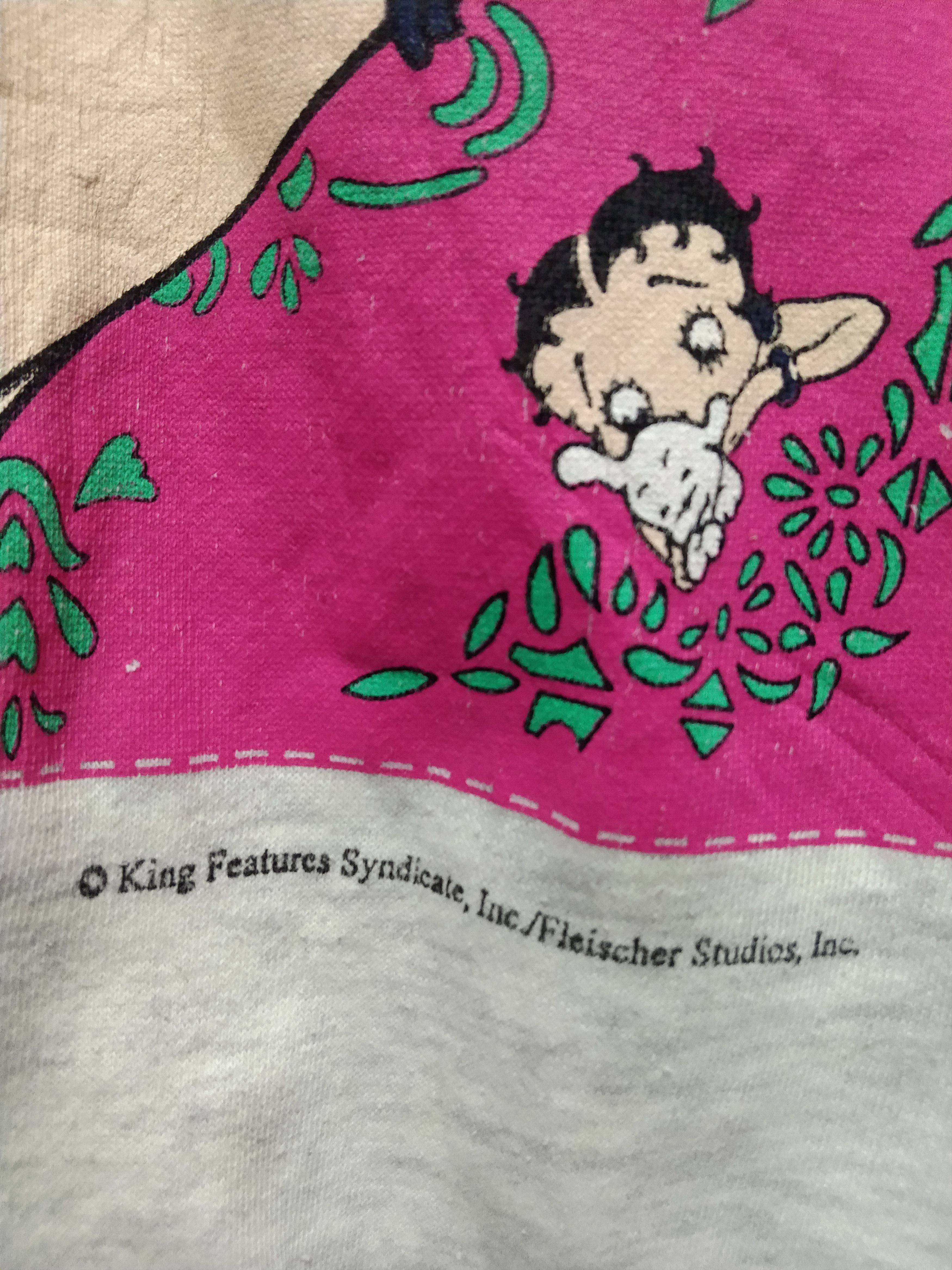 Cartoon Network × Vintage Vintage Betty Boop Sweatshirt Size US L / EU 52-54 / 3 - 6 Thumbnail