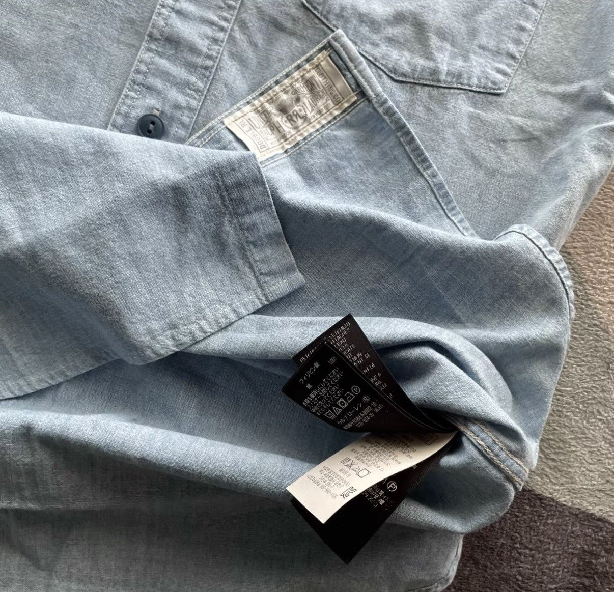 RRL Ralph Lauren Print Military Short Sleeve Ralph Lauren Double RL K22 Size US XS / EU 42 / 0 - 7 Thumbnail
