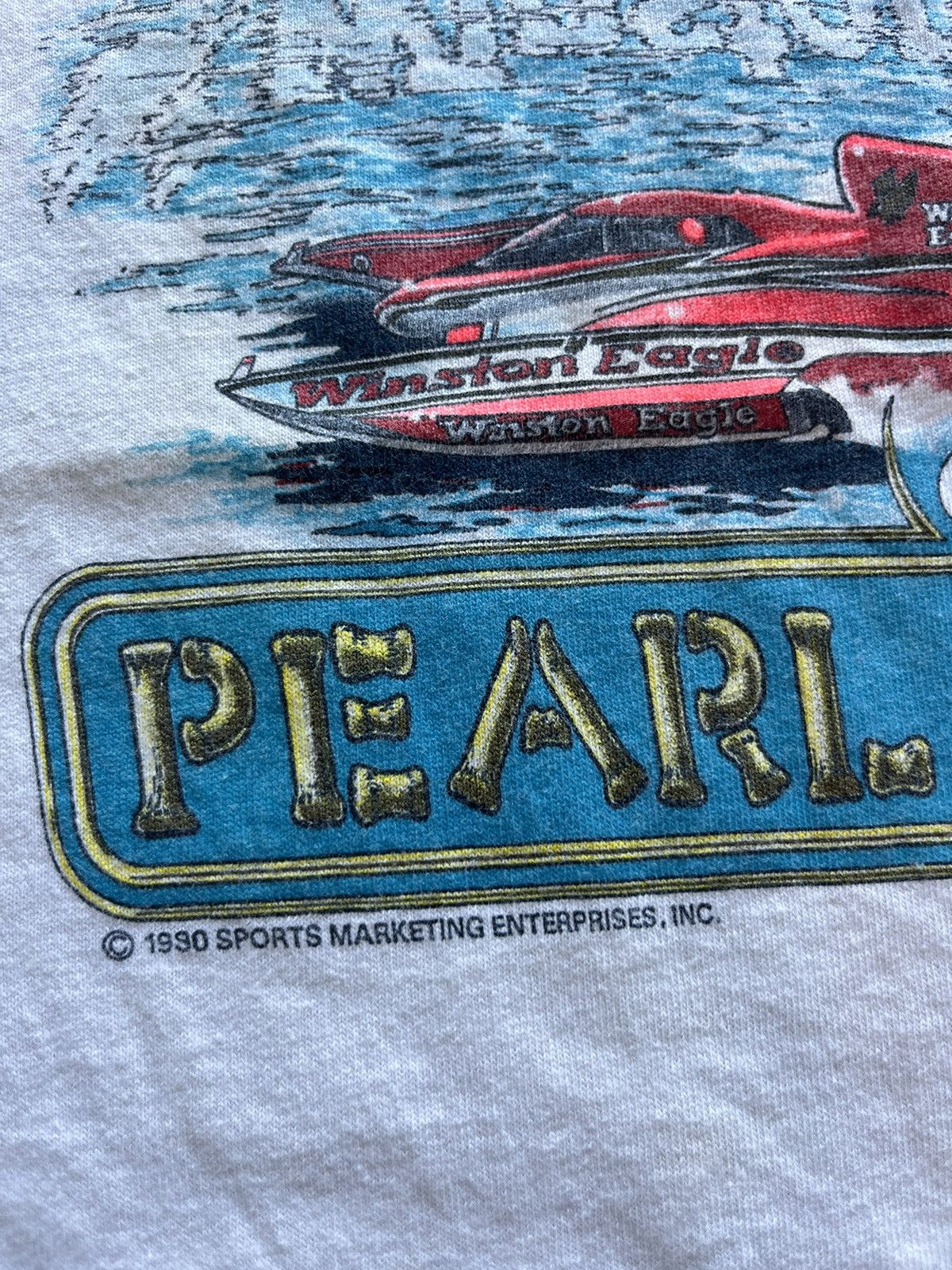Vintage Vintage Winston Eagle at Pearl Harbor 1990’s sports Tshirt Size US S / EU 44-46 / 1 - 7 Thumbnail