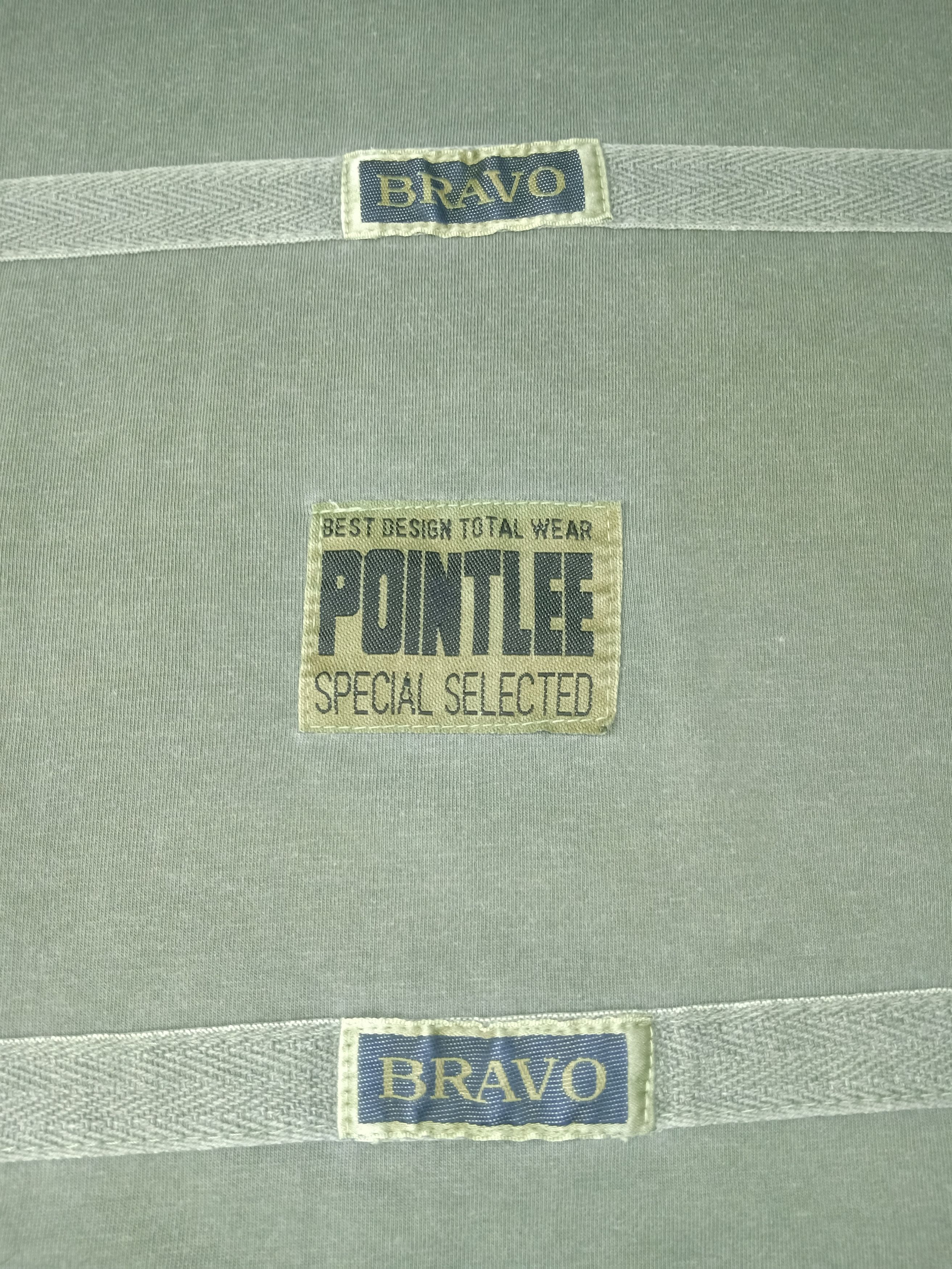 If Six Was Nine × Japanese Brand × Le Grande Bleu (L.G.B.) Pointlee Bravo Stripe Millitary Vintage Style Long Sleeve Size US L / EU 52-54 / 3 - 6 Thumbnail