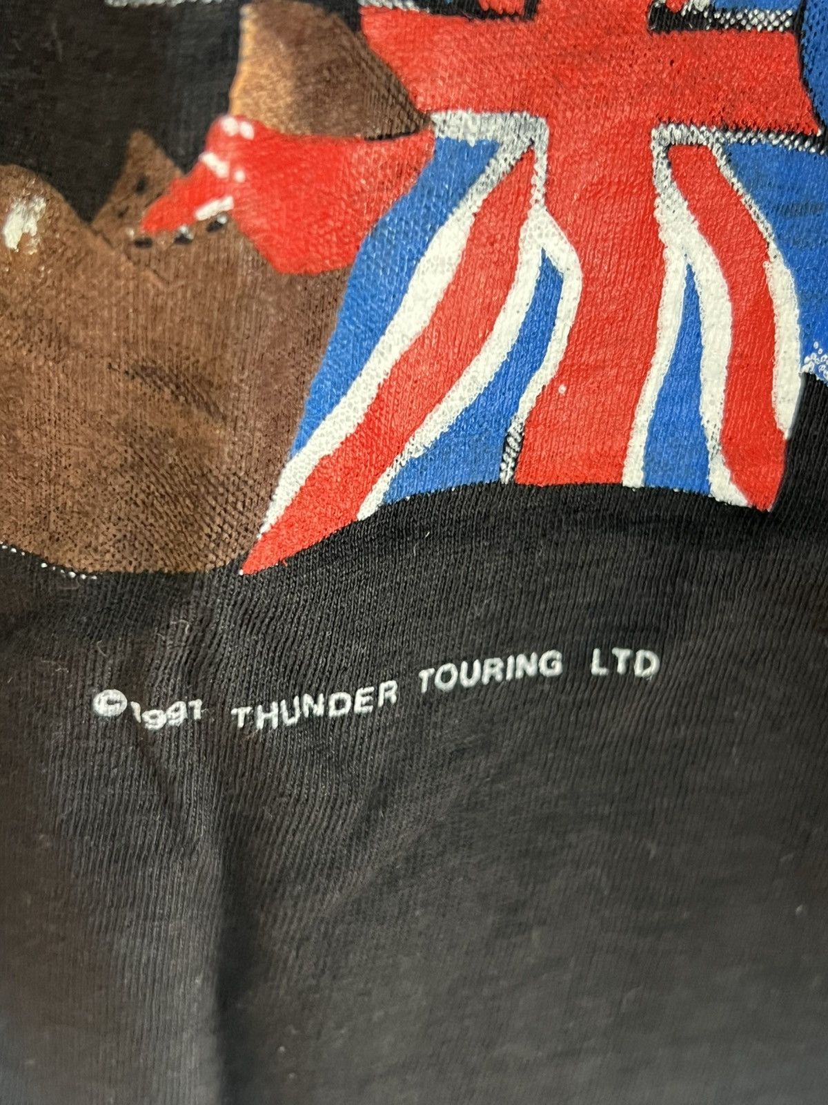 Band Tees Vintage 90s Thunder euro tour shirt Size US XL / EU 56 / 4 - 2 Thumbnail