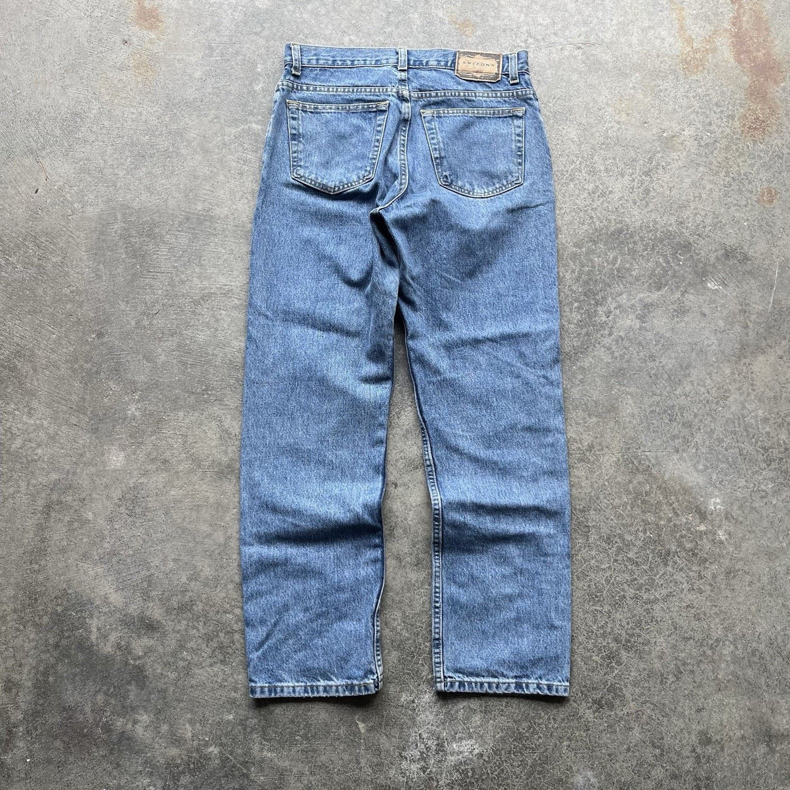 Vintage Vintage 90s Arizona Company Jeans Mens 31 X 30 Dark Wash Rel Size US 31 - 1 Thumbnail