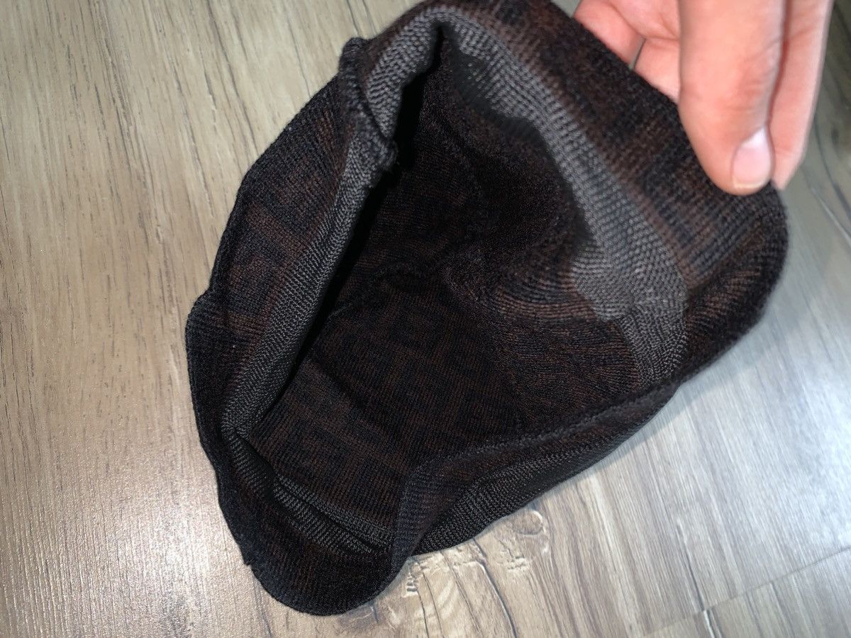 Fendi 2000s Fendi Hat, Brown black, Wool Size ONE SIZE - 4 Thumbnail
