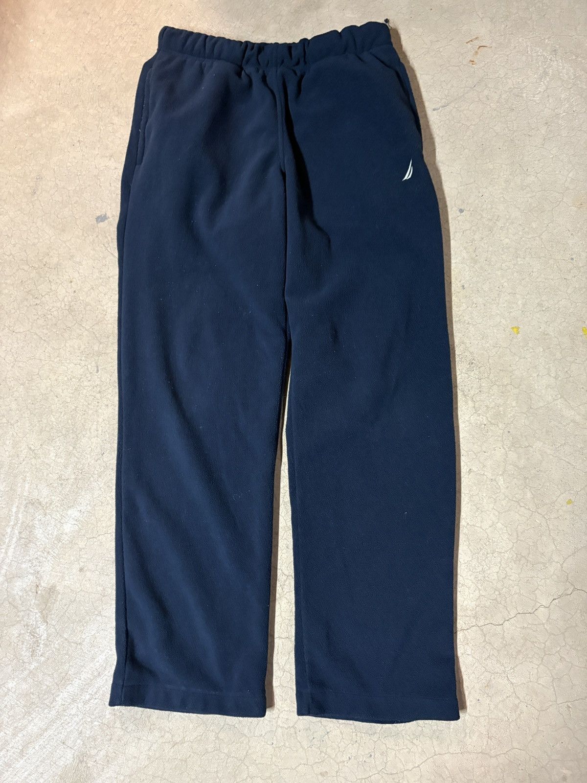 Nautica Vintage 00’s Nautica Fleece Pants Navy Size Small Size US 30 / EU 46 - 1 Thumbnail