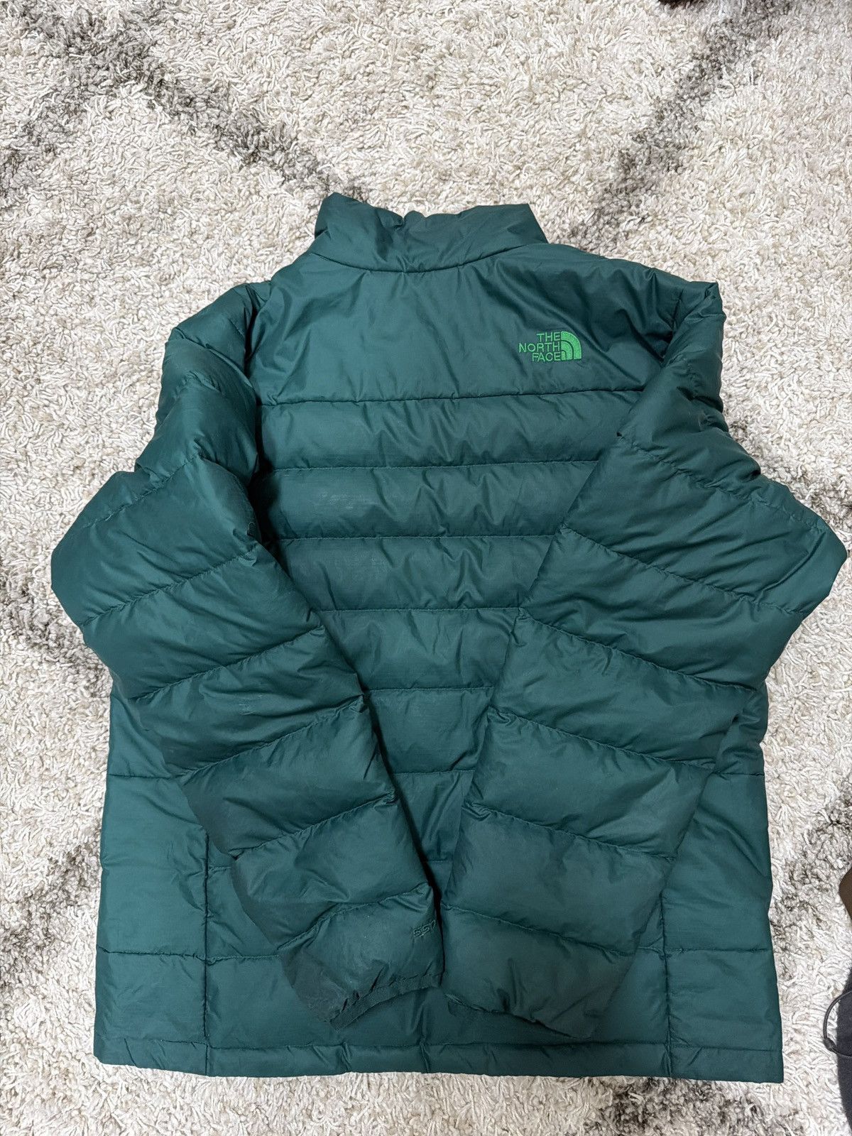 The North Face The north face green puffy jacket Size US L / EU 52-54 / 3 - 4 Thumbnail