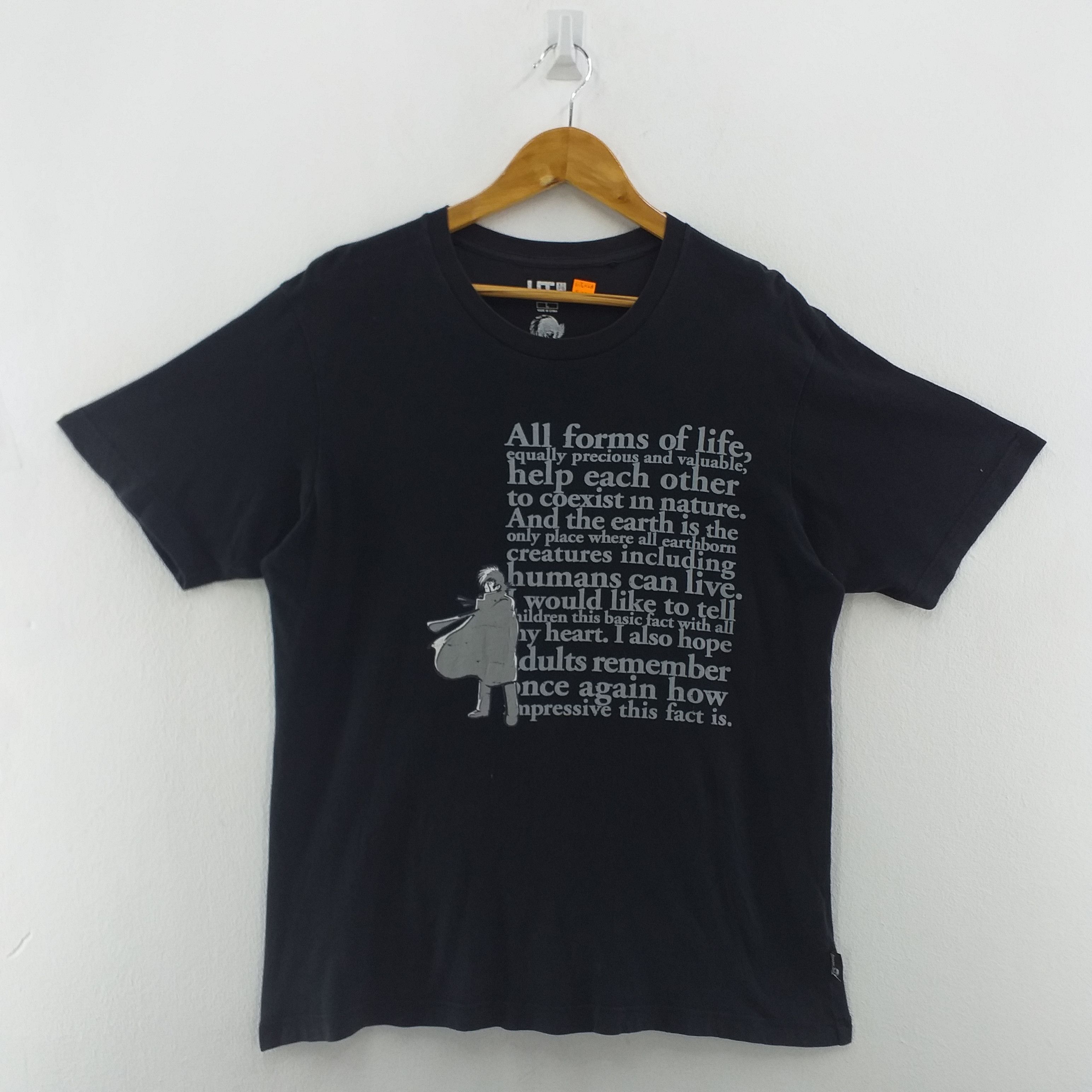 Anime Vintage Manga Anima Black Jack Large Uniqlo Tshirt-F034 Size US L / EU 52-54 / 3 - 1 Thumbnail