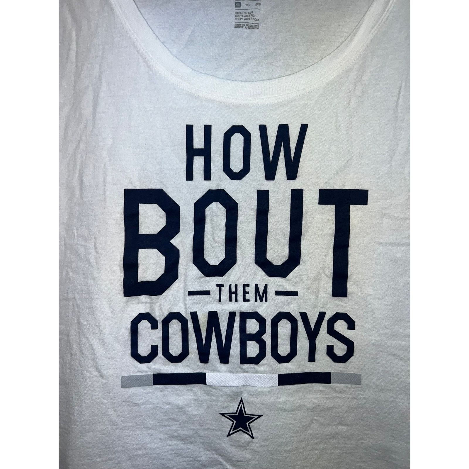 Nike Womens Nike Dallas Cowboys Shirt How Bout Them Cowboys NFL 2 Size XXL / US 16-18 / IT 52-54 - 2 Thumbnail