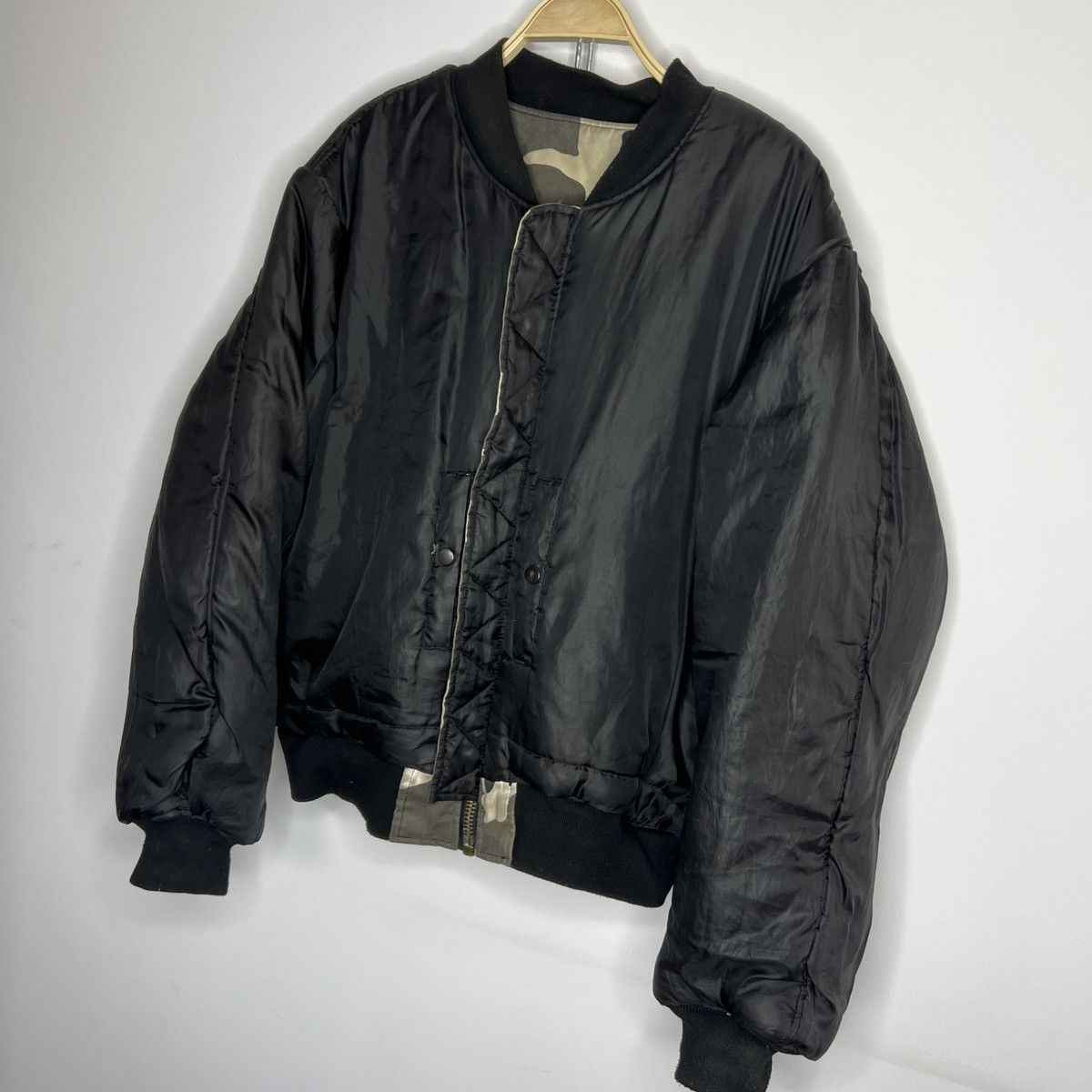 Vintage MA 1 FLYERS ARMY BOMBER JACKET TRAVIS SCOTT STYLE Size US L / EU 52-54 / 3 - 11 Thumbnail