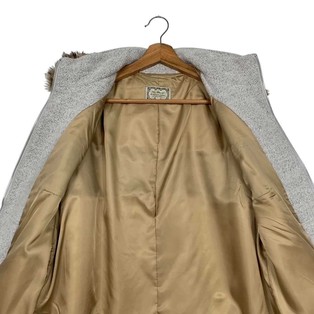 Japanese Brand Japanese Brand Bon Sens Luxe Wool Fur Women Jacket Size M / US 6-8 / IT 42-44 - 12 Thumbnail