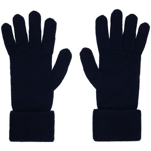 Vivienne Westwood o1y0525 Size : S/M / Logo Gloves in Midnight Blue Size ONE SIZE - 2 Thumbnail