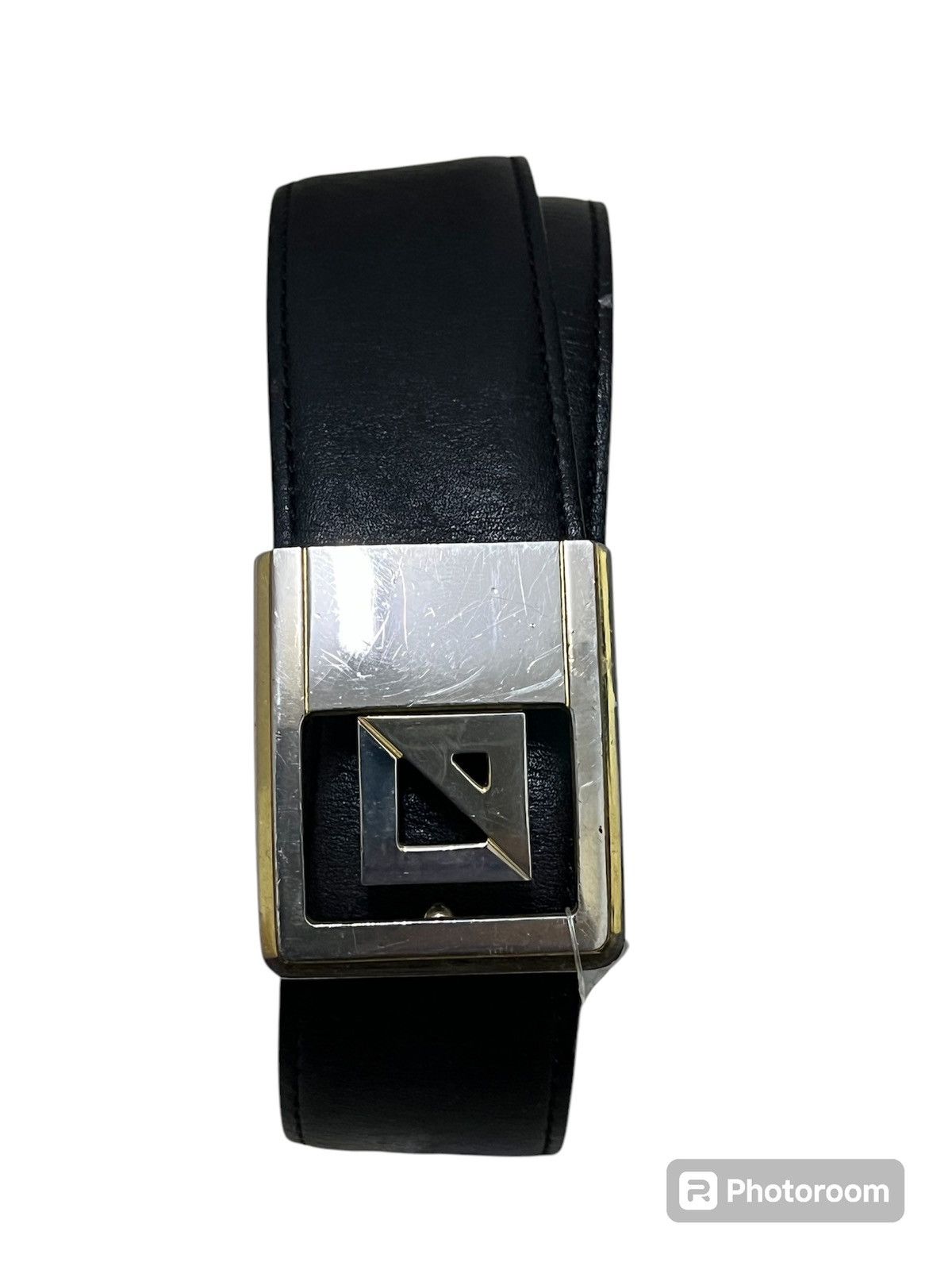 Christian Dior Monsieur × Dior Vintage 80s Dior leather belt Size ONE SIZE - 1 Thumbnail