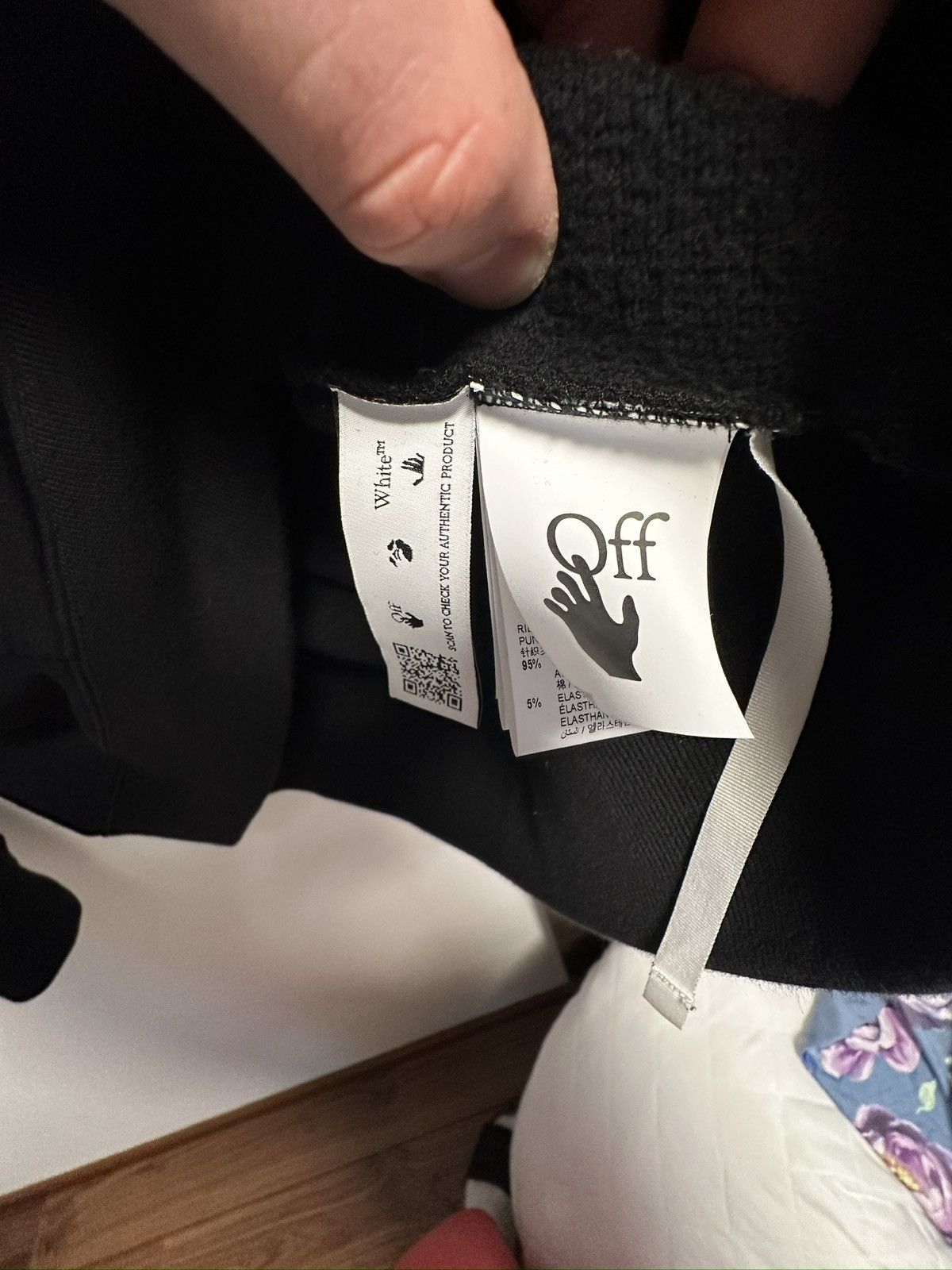 Off-White Black Off-White hoodie green fluo Size US XL / EU 56 / 4 - 5 Thumbnail
