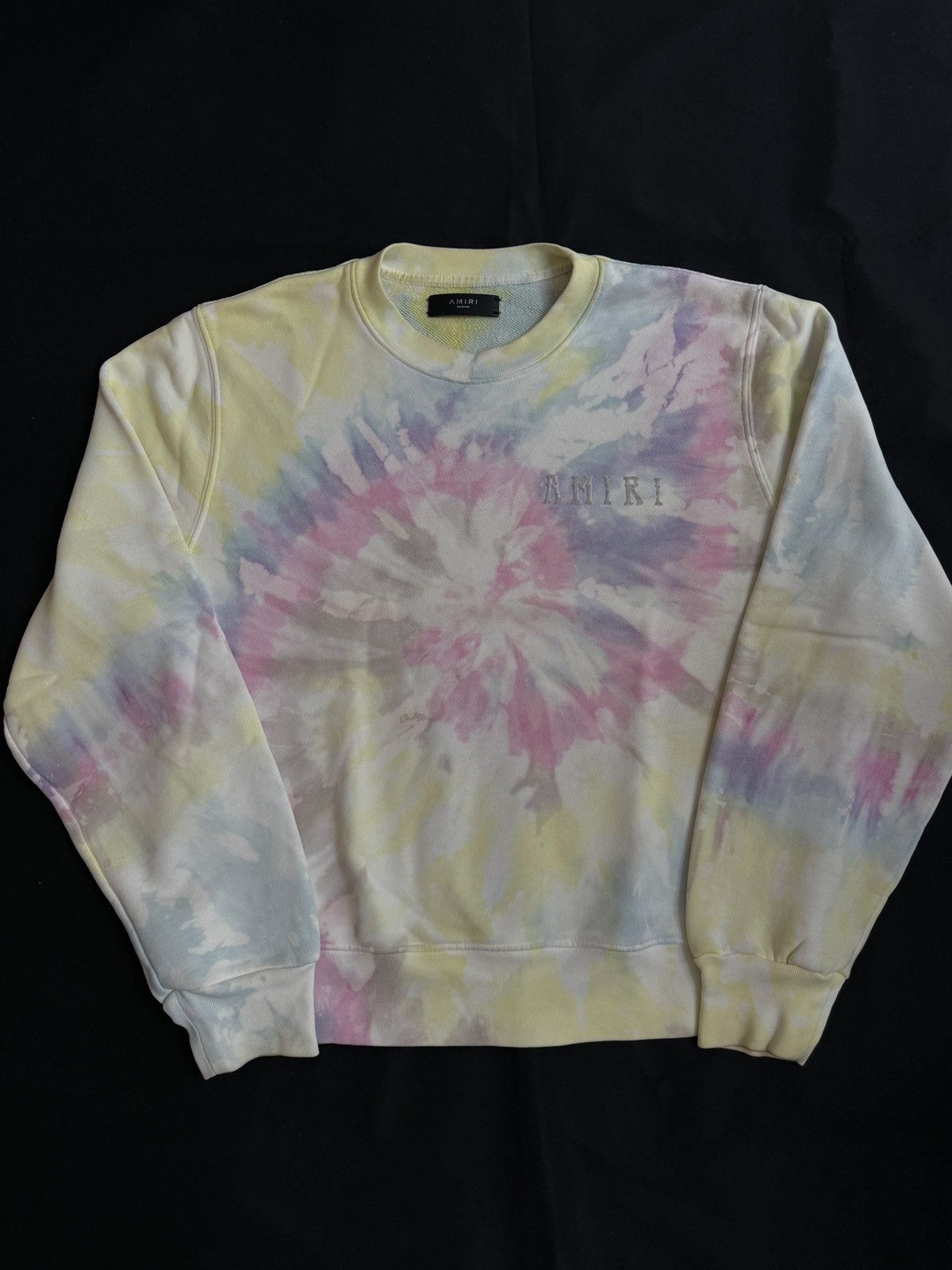 Amiri Amiri Tie Dye Crewneck Size Medium Size US M / EU 48-50 / 2 - 1 Thumbnail
