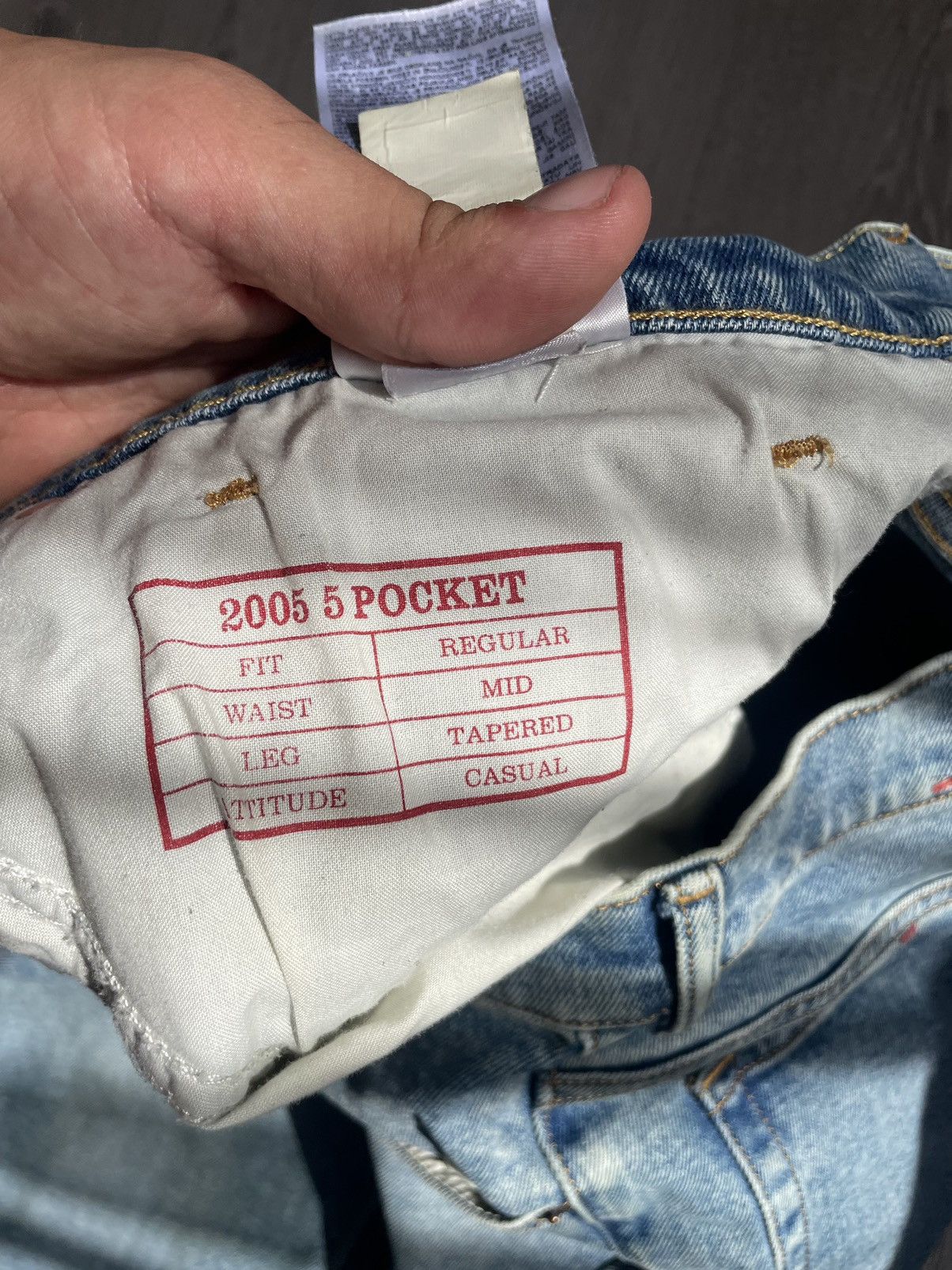 Diesel Diesel 2005 D-Fining Jeans Size US 36 / EU 52 - 10 Thumbnail