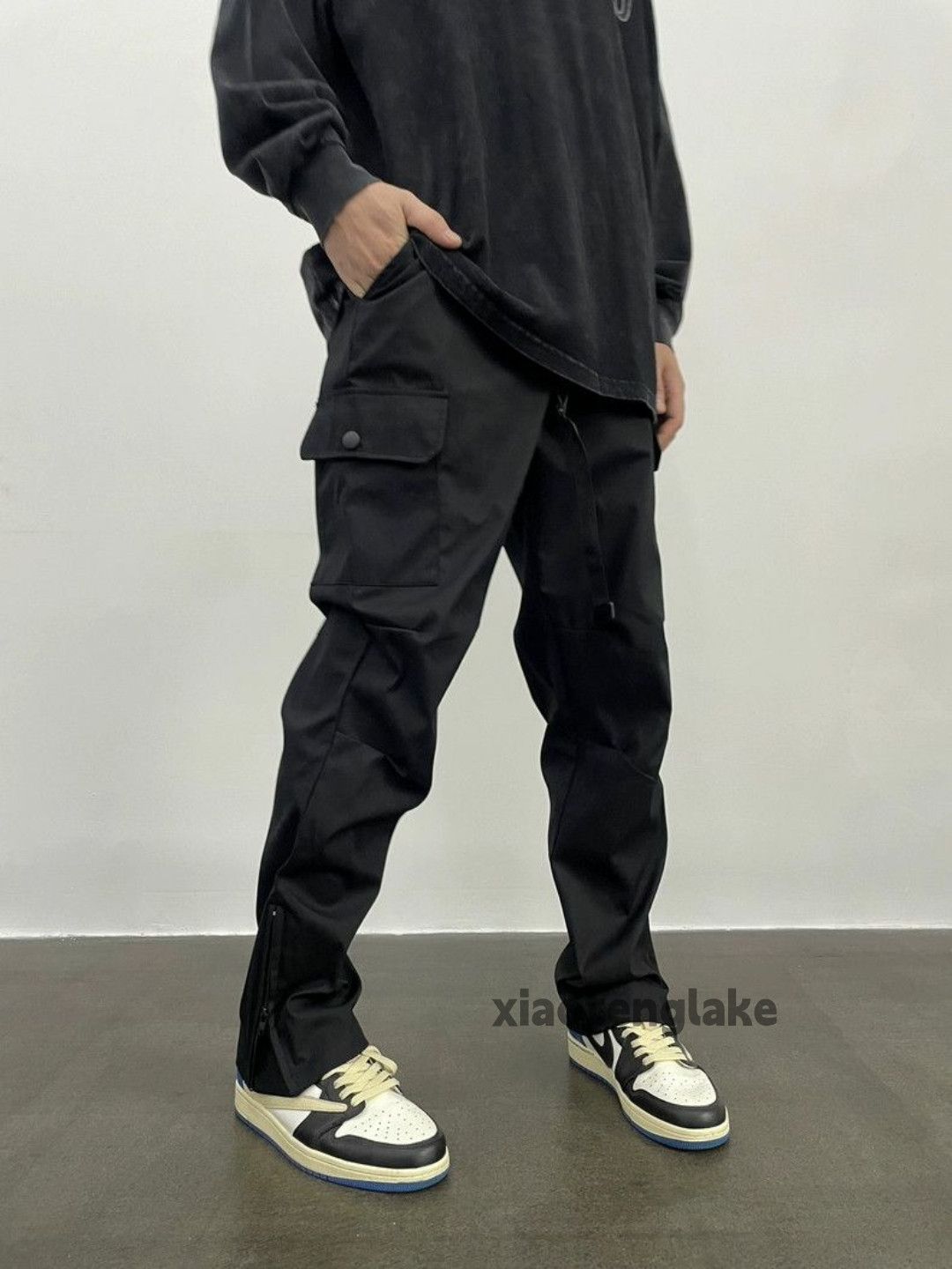 Designer × Japanese Brand × Vintage zipper utility tactical skate hiphop cargo pants Size US 34 / EU 50 - 7 Thumbnail