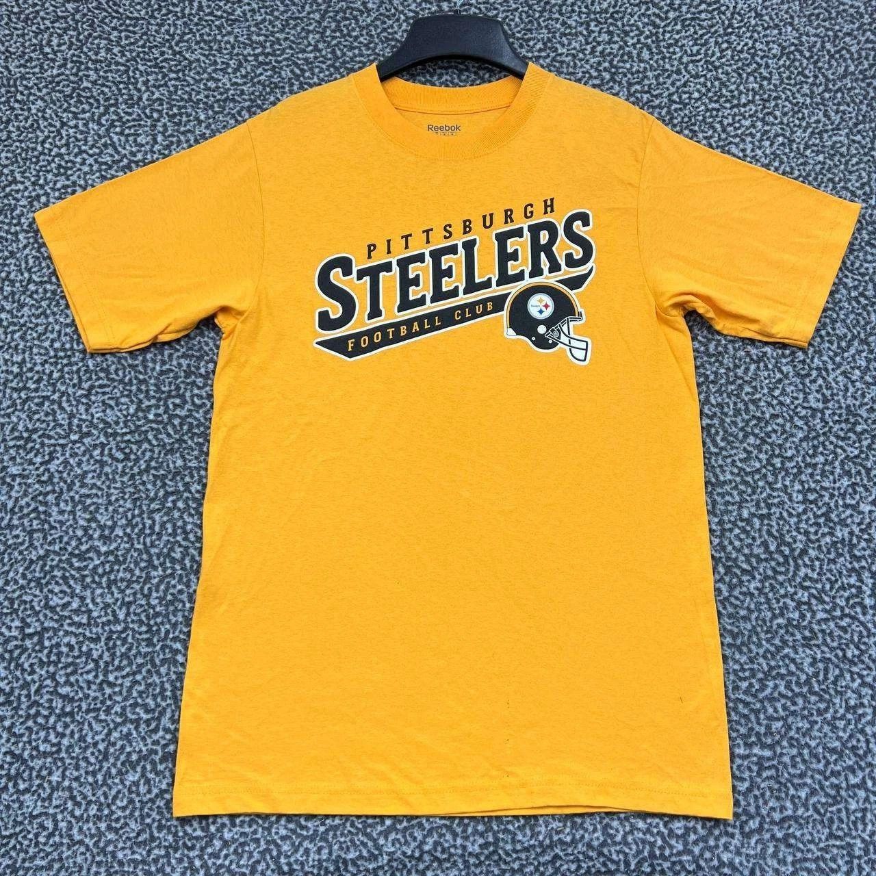Reebok Pittsburgh Steelers Shirt Men Short Sleeve Crew Neck M Size US M / EU 48-50 / 2 - 1 Thumbnail
