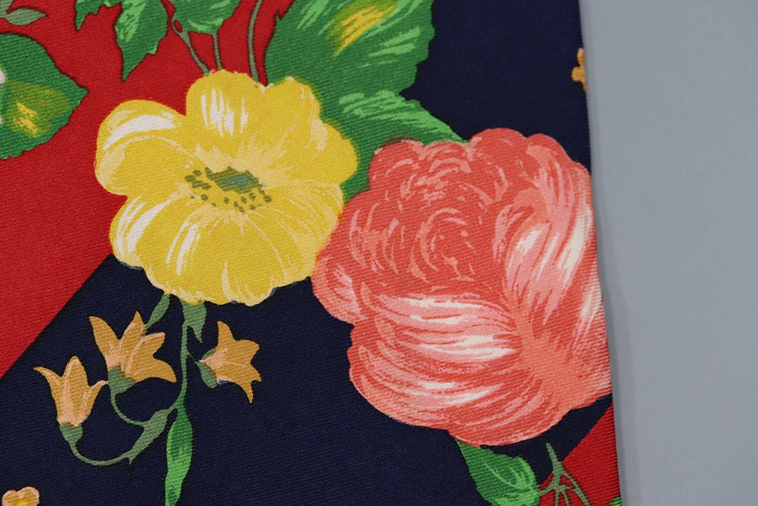 Kenzo Vintage Kenzo Paris Floral Silk Tie Size ONE SIZE - 8 Thumbnail