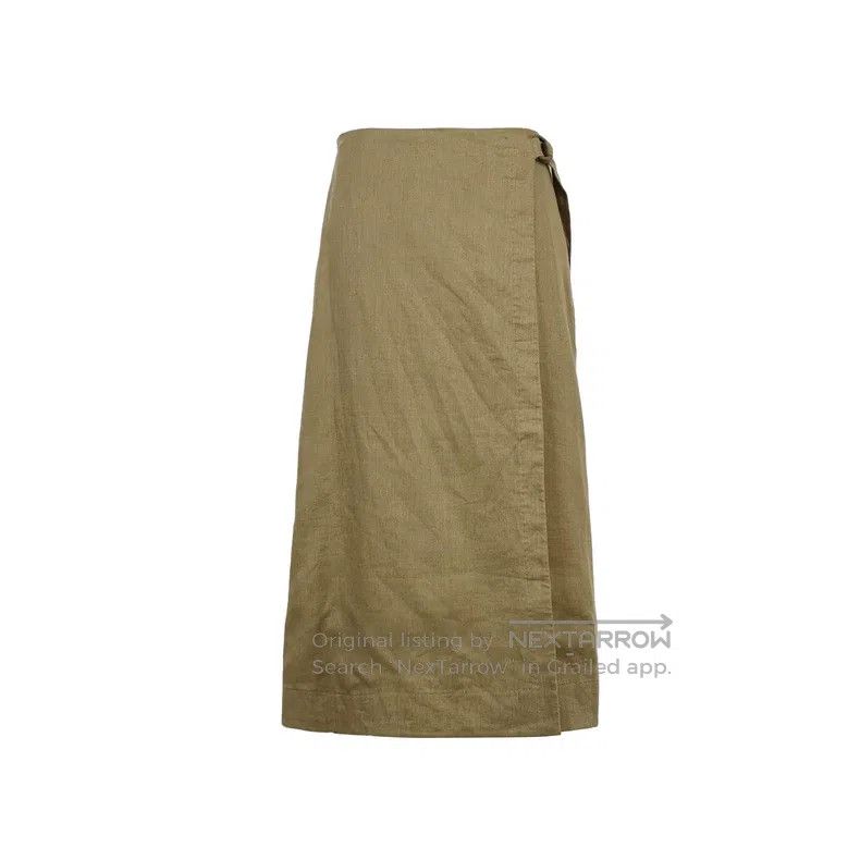 Loro Piana Loro Piana Linen Solid Color Skirt Size 26" / US 2 / IT 38 - 1 Thumbnail
