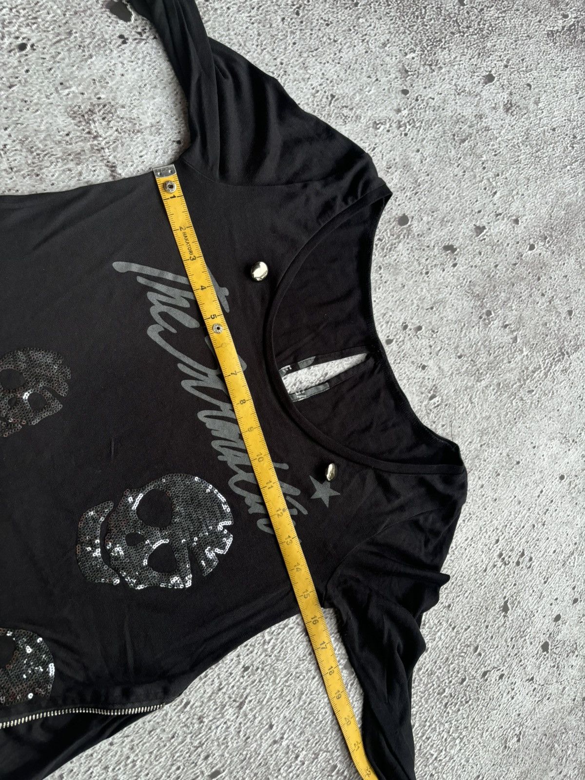 Hysteric Glamour Y2k Maison Gilfy Skull Ifsix Punk style Longsleeve Size M / US 6-8 / IT 42-44 - 9 Thumbnail