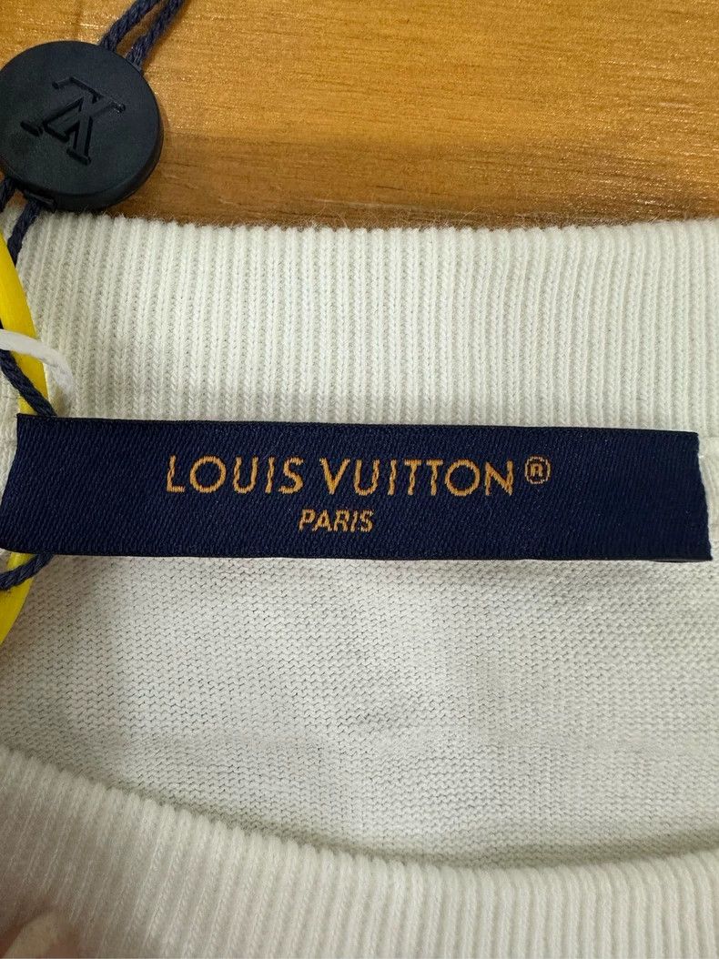 Louis Vuitton Louis Vuitton SS23 Rainbow Letter Printed Round Neck Short Size US L / EU 52-54 / 3 - 3 Thumbnail