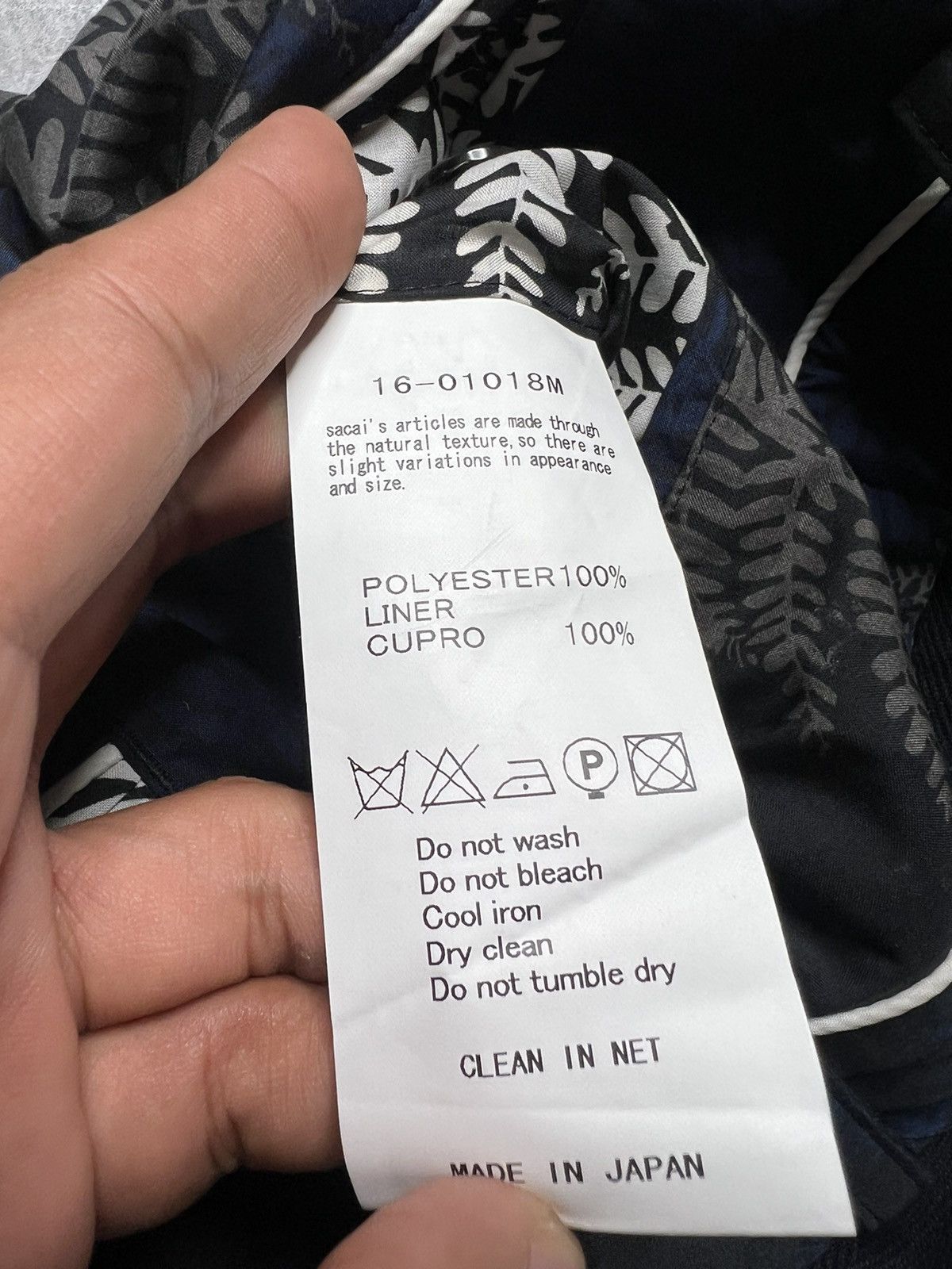 Sacai Sacai S/S 17 Printed Trouser Size US 30 / EU 46 - 10 Thumbnail