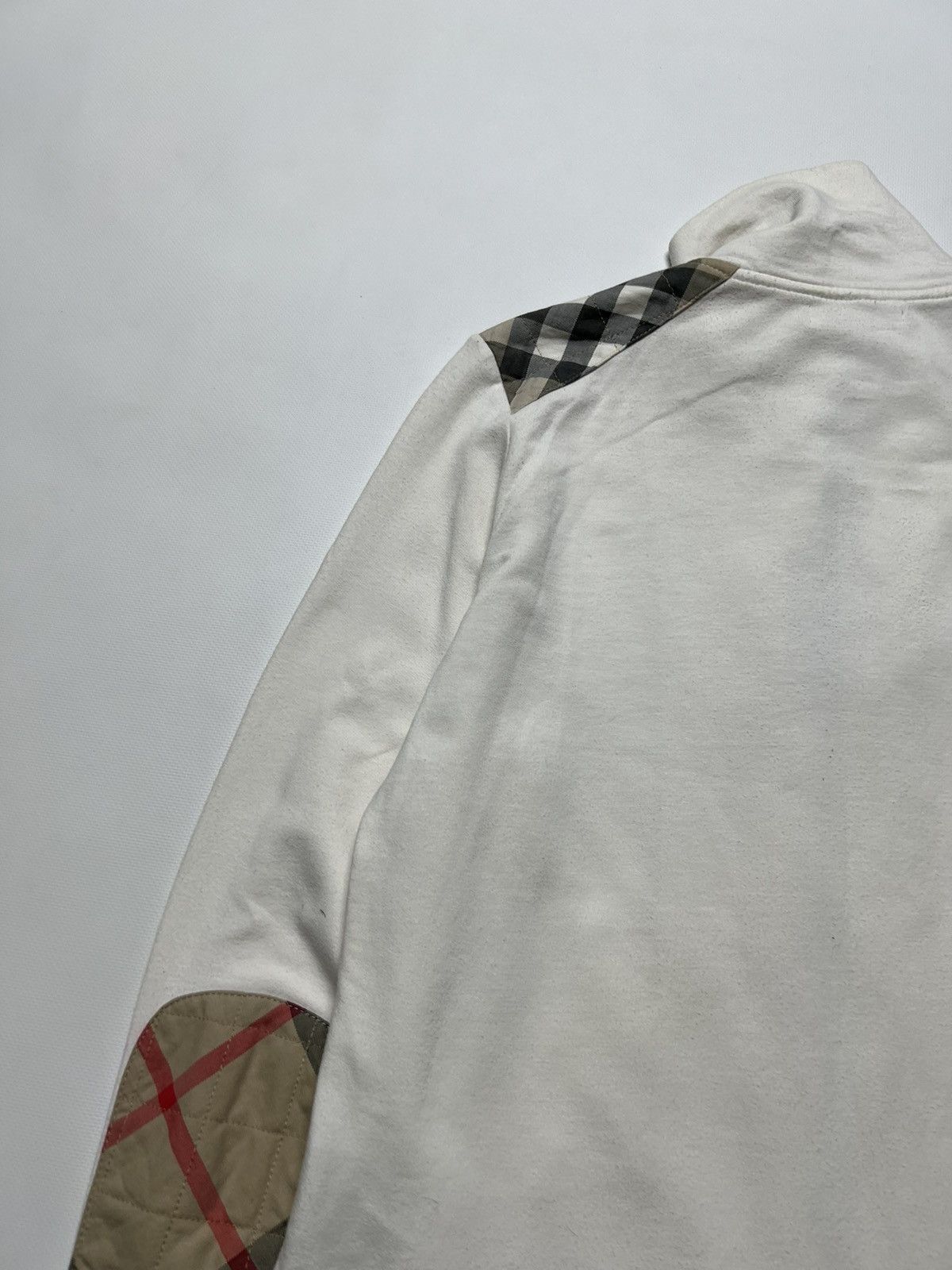 Burberry × Vintage Vintage Y2k Burberry London 🤍 Nova Check Zip Sweatshirt 00’s Size M / US 6-8 / IT 42-44 - 17 Thumbnail