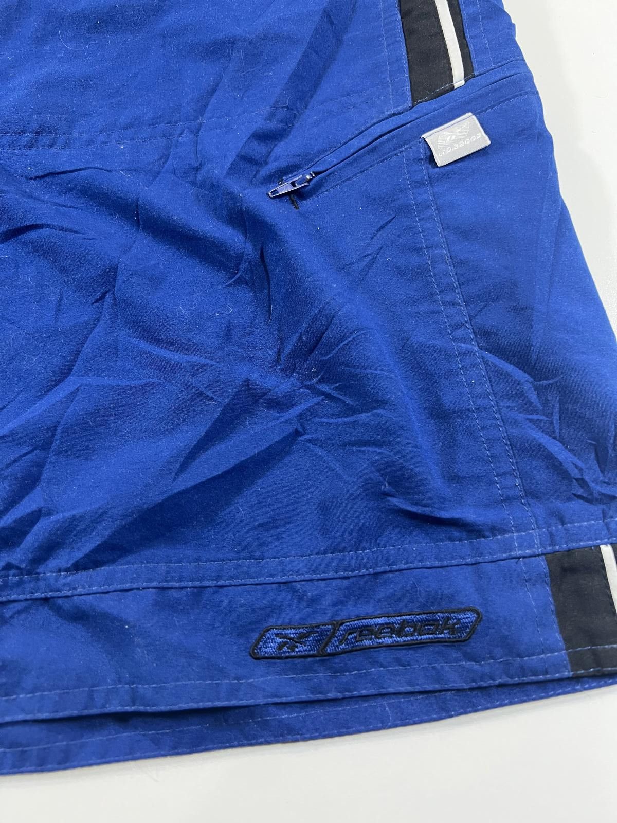 Other Reebok Blue Athletic Shorts with Side Zipper Pocket L Size US 34 / EU 50 - 2 Thumbnail