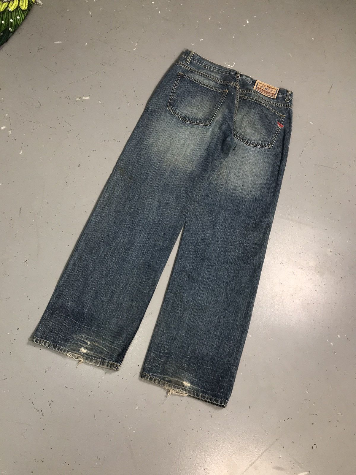 Diesel Vintage diesel industry straight fit denim Size US 34 / EU 50 - 13 Thumbnail