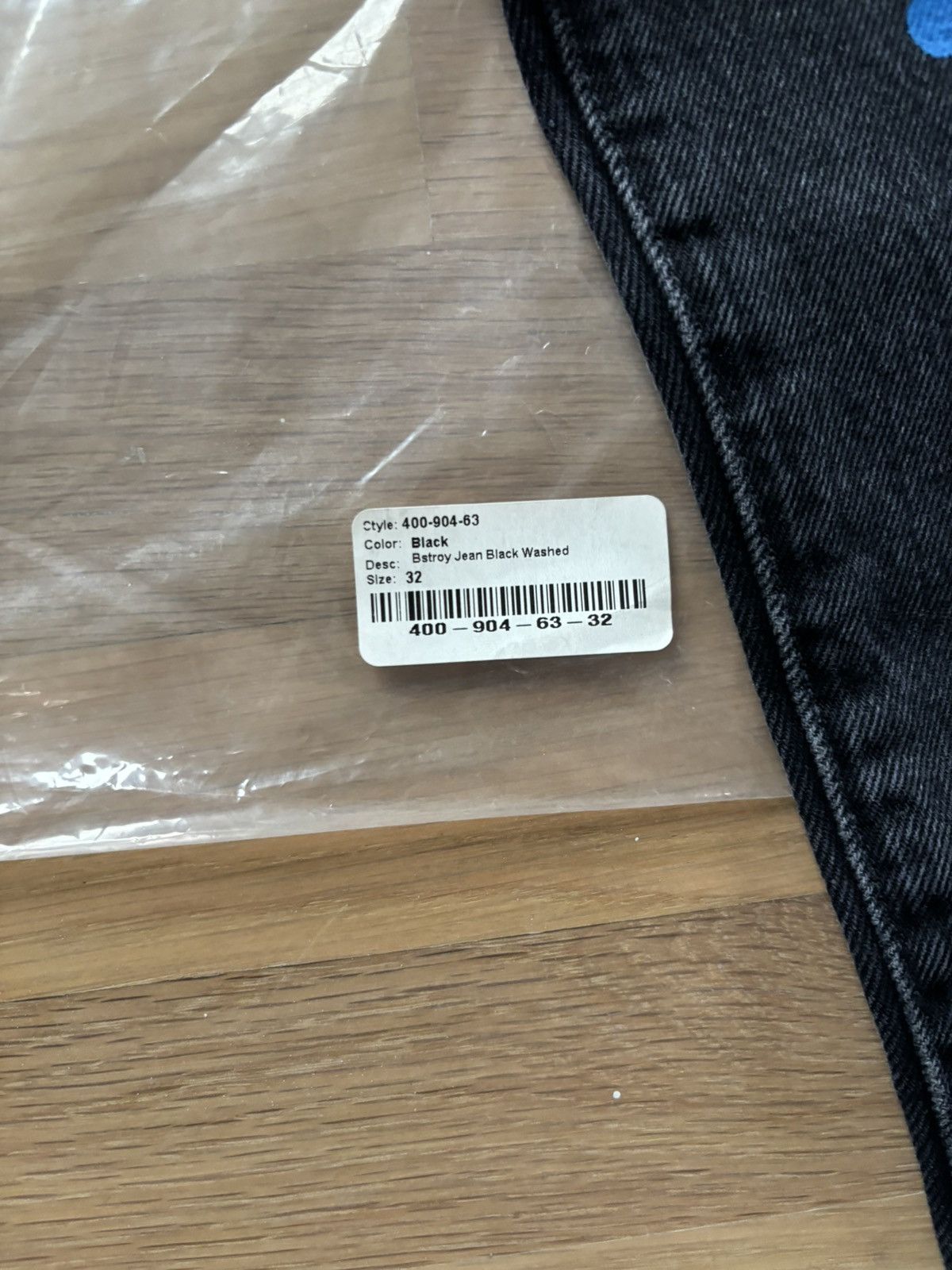 DENIM TEARS Denim Tears Bstroy Tears Blue/Pink 501 Jeans 32x32 Size US 32 / EU 48 - 14 Thumbnail