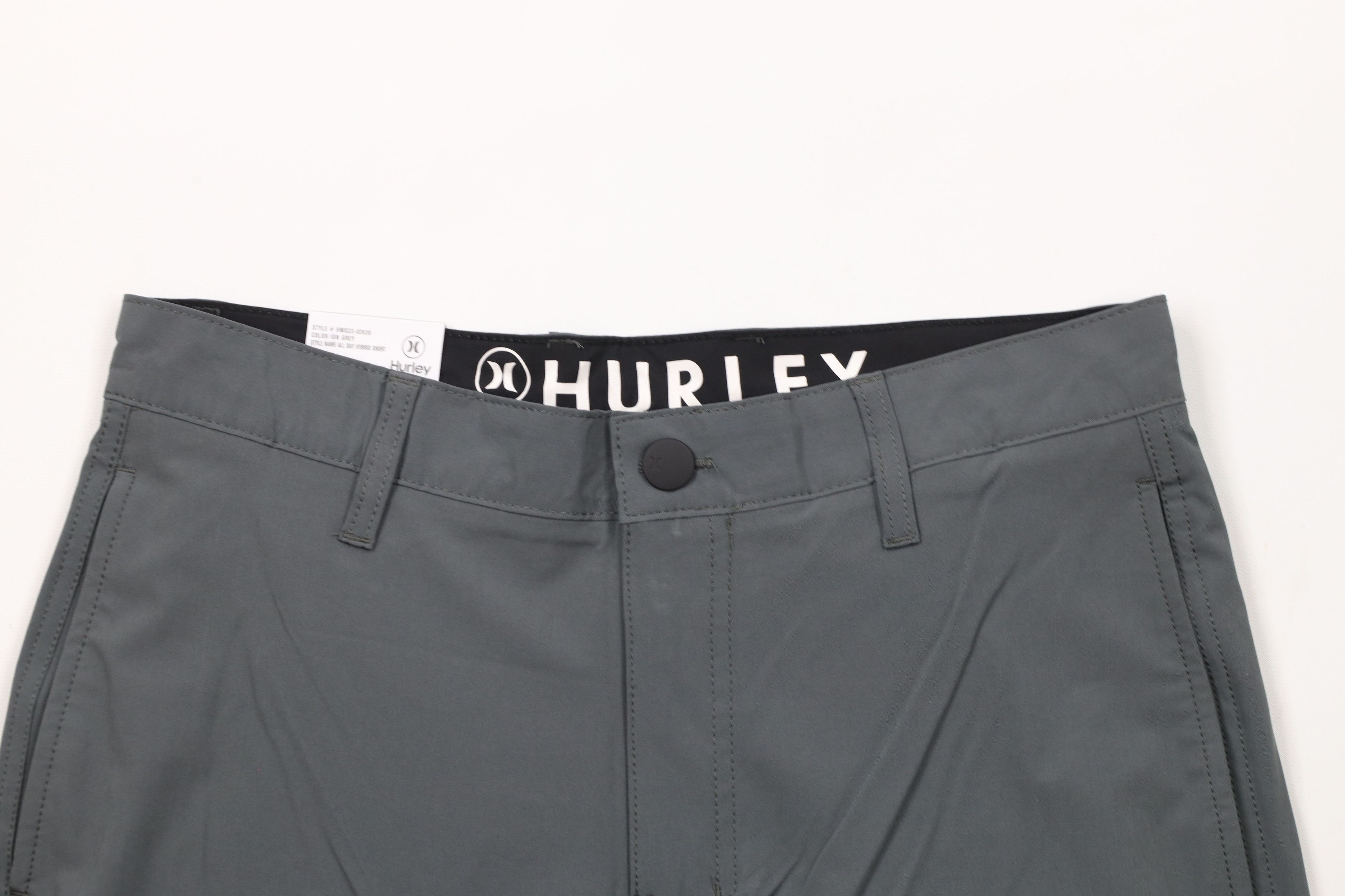 Hurley × Vintage New Hurley Above Knee Hybrid Shorts Stretch Gray Reflective Size US 30 / EU 46 - 2 Thumbnail
