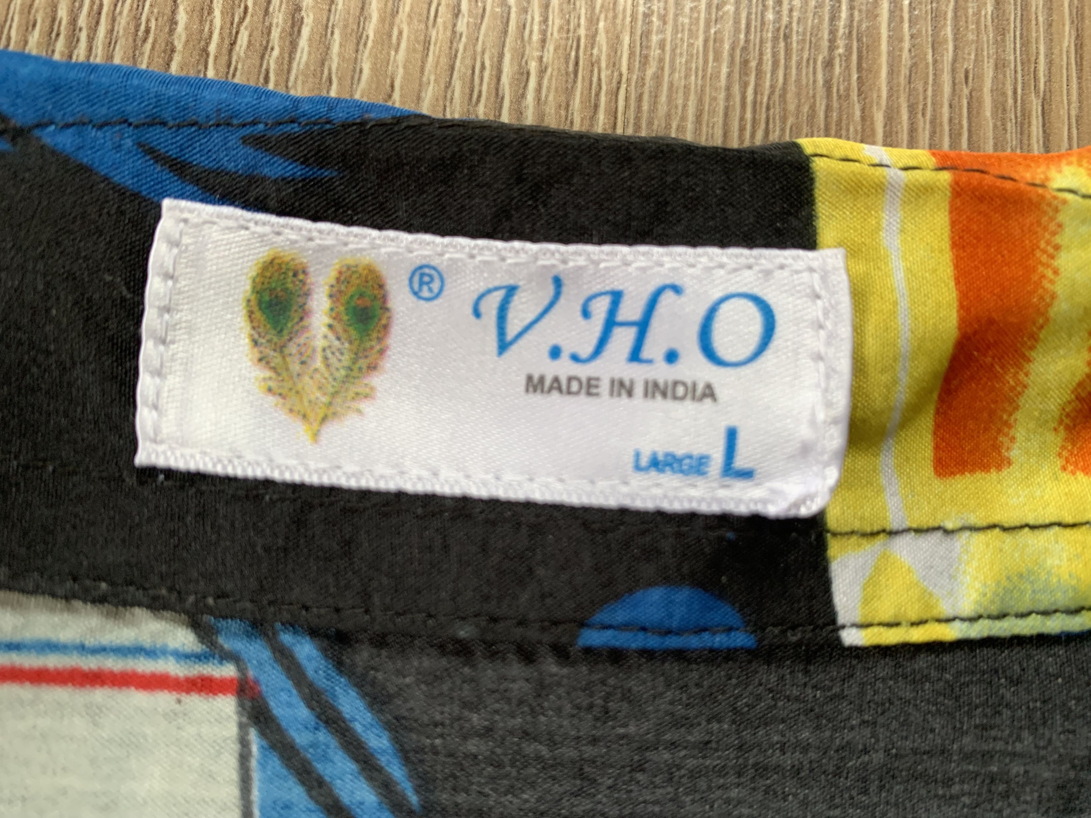 Other VHO Crazy Black Hawaiian Shirt Size US L / EU 52-54 / 3 - 5 Thumbnail