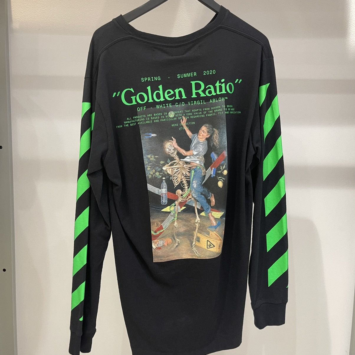 Off-White Off-White Pascal Golden Ratio Painting Longsleeve Size US XL / EU 56 / 4 - 4 Thumbnail
