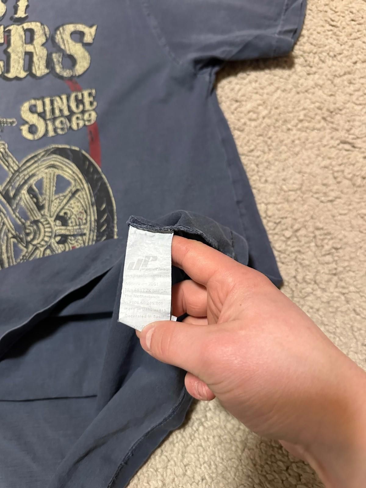 West Coast Choppers West Coast Choppers EL Diablo T-Shirt Vintage Blue Sz XXL Size US XXL / EU 58 / 5 - 6 Thumbnail
