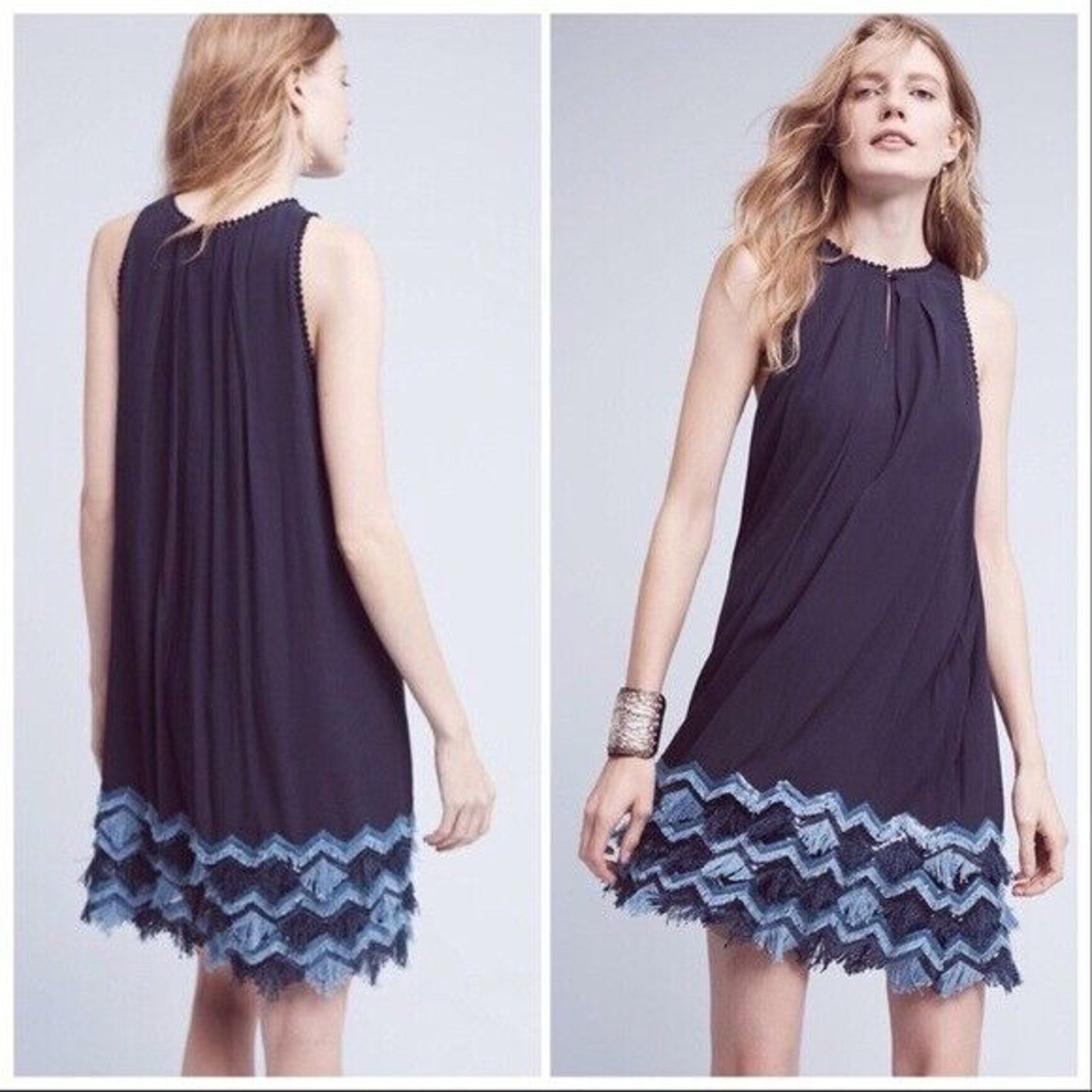 Anthropologie New Anthropologie Festivity Swing Dress by Maeve $168 Size 2 Size XS / US 0-2 / IT 36-38 - 3 Thumbnail