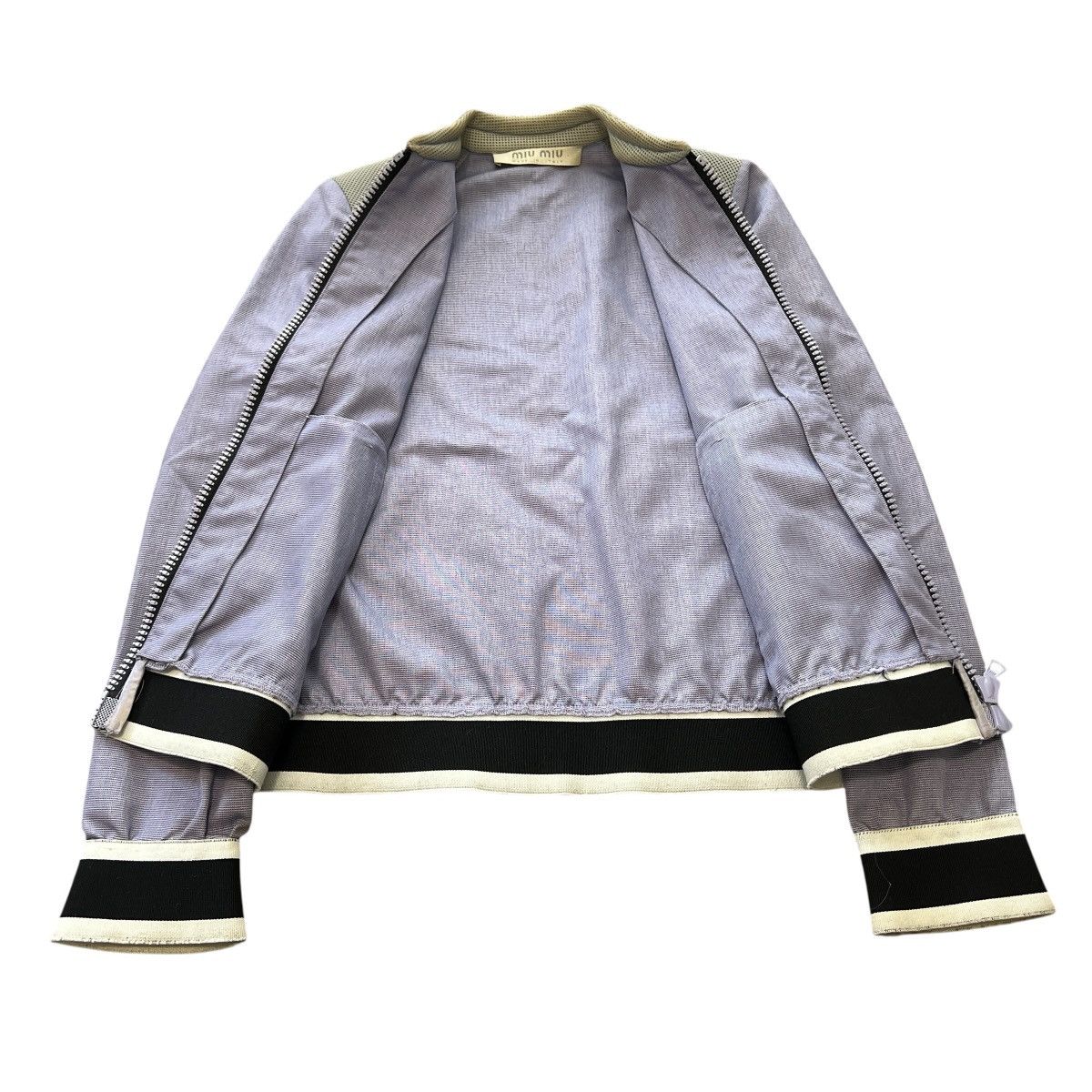 Miu Miu Miu Miu Mesh Padded Light Jacket Size XS / US 0-2 / IT 36-38 - 2 Thumbnail