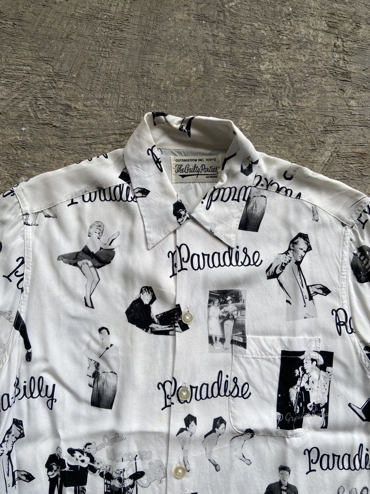 Wacko Maria SS19 Wacko Maria - The Guilty Parties Rockabilly Aloha Shirt Size US S / EU 44-46 / 1 - 3 Thumbnail
