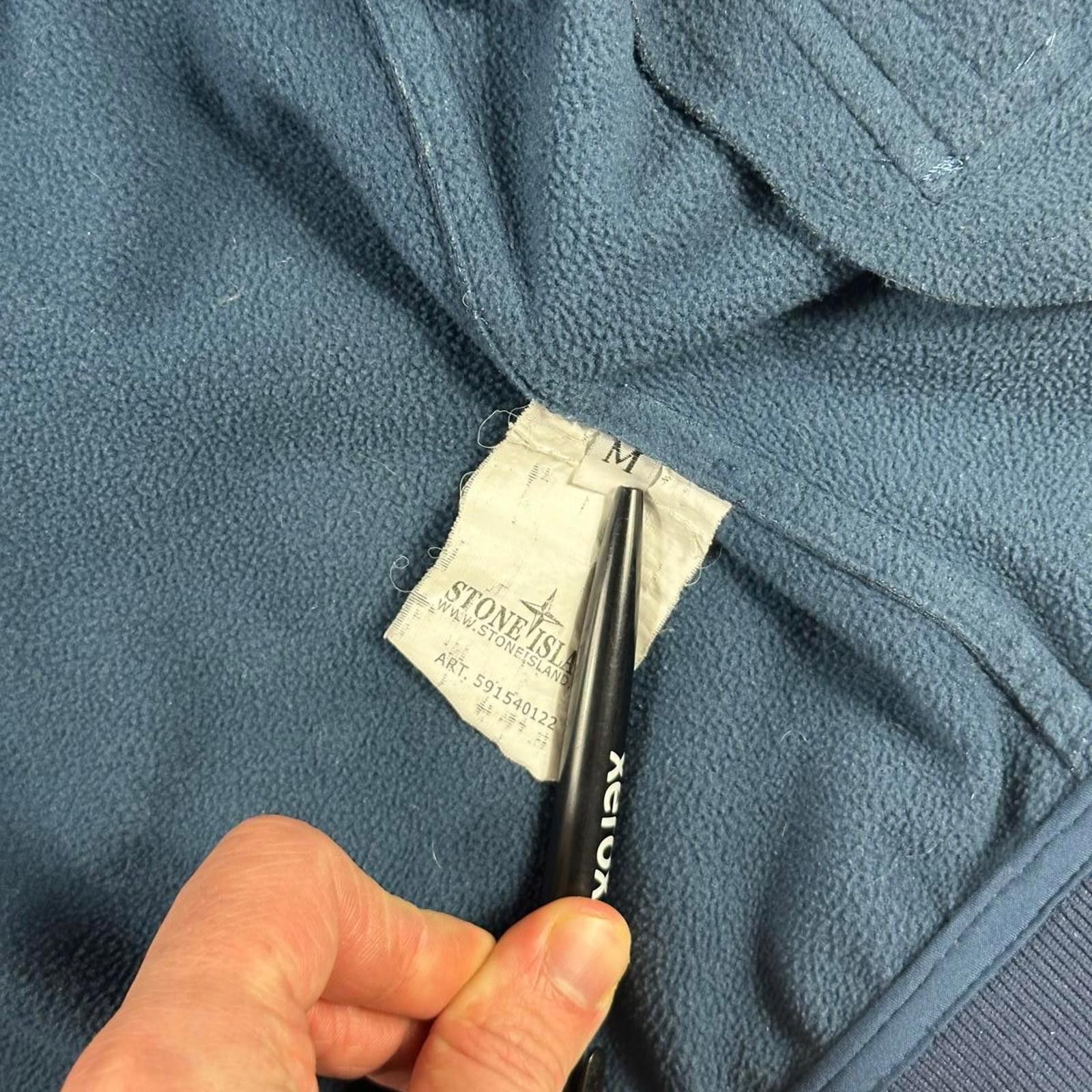 Stone Island Stone Island Soft Shell-R Hooded Jacket Blue Small Size US S / EU 44-46 / 1 - 7 Thumbnail