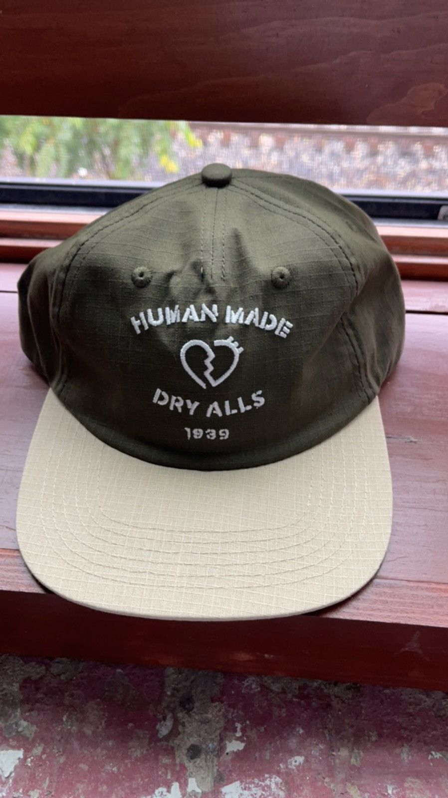 Human Made Human Made 5 Panel Ripstop Cap Olive | Grailed