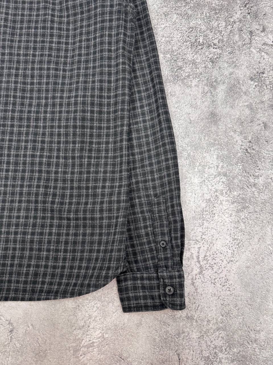Allsaints AllSaints Men Check Button Up Shirt Grey Black Size Medium Size US M / EU 48-50 / 2 - 8 Thumbnail