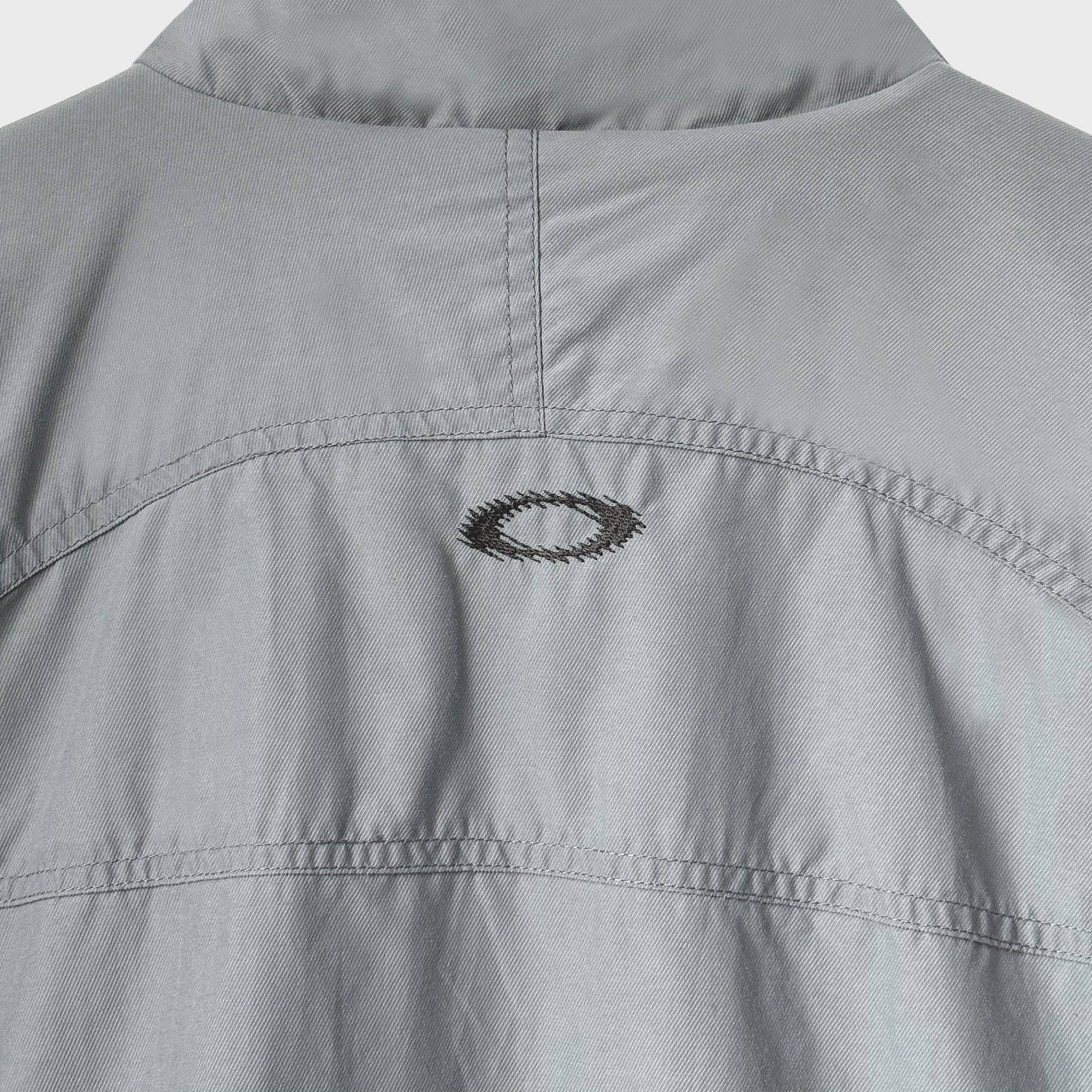 Oakley Oakley Software Vintage Paneled Ventilated Grey Jacket Size US XL / EU 56 / 4 - 5 Thumbnail