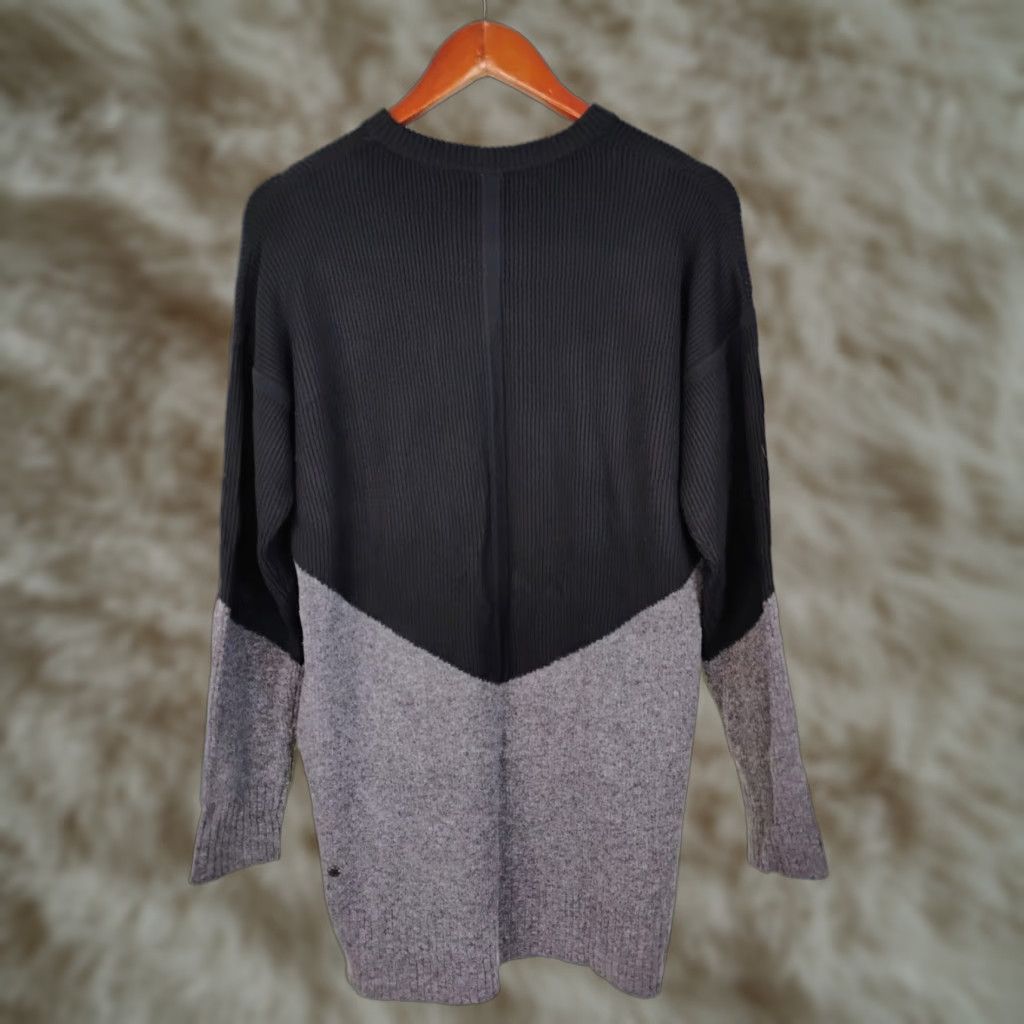 Lululemon Lululemon Restful Intention Knit Sweater Oversized Small Black Heathered Size S / US 4 / IT 40 - 1 Thumbnail