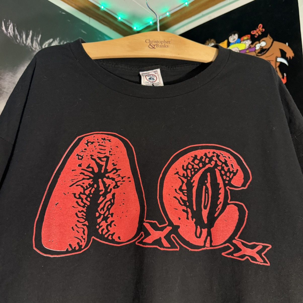 Vintage 2001 AxCx Grindcore Metal Band Tshirt