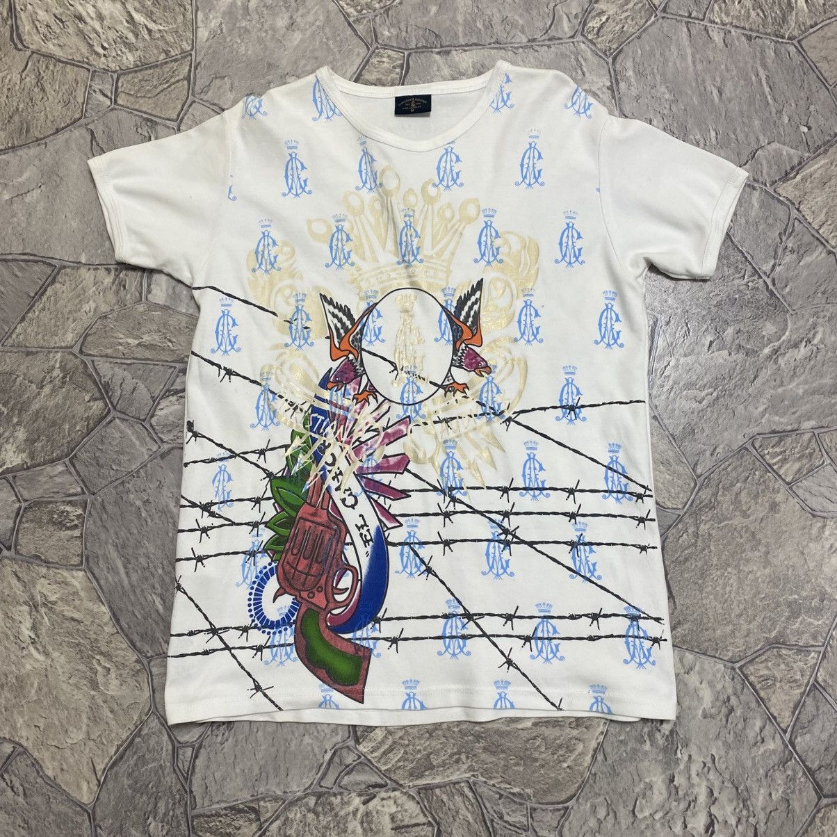 Christian Audigier Christian Audiger T Shirt Big Logo Size M Size US M / EU 48-50 / 2 - 6 Thumbnail
