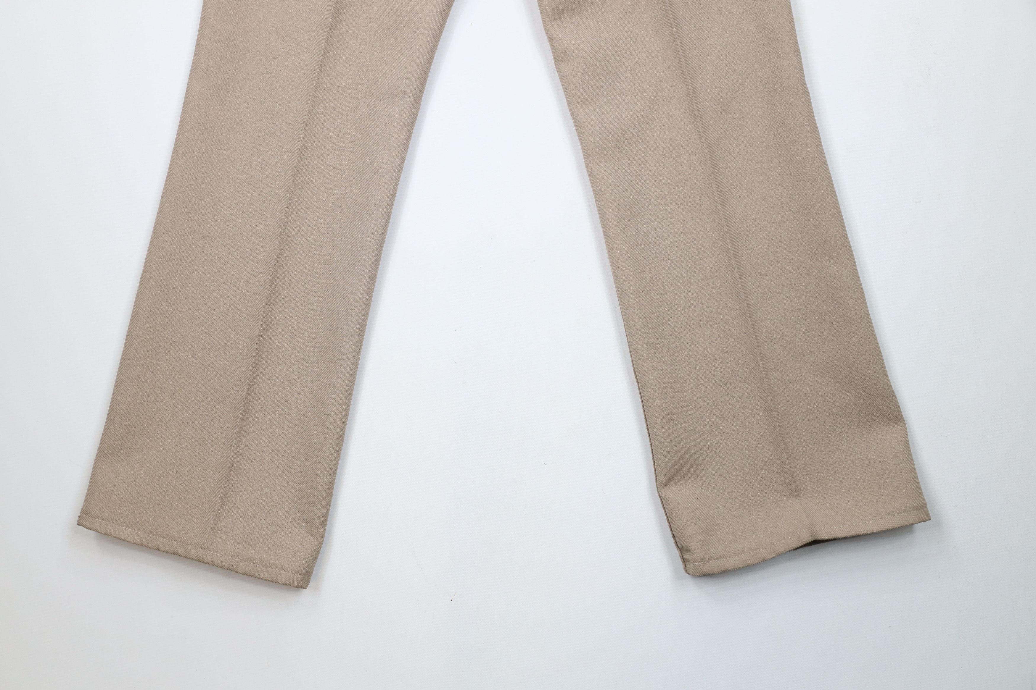 Vintage × Wrangler Vintage 90s Wrangler Knit Western Wide Leg Chino Pants Beige Size US 36 / EU 52 - 14 Thumbnail