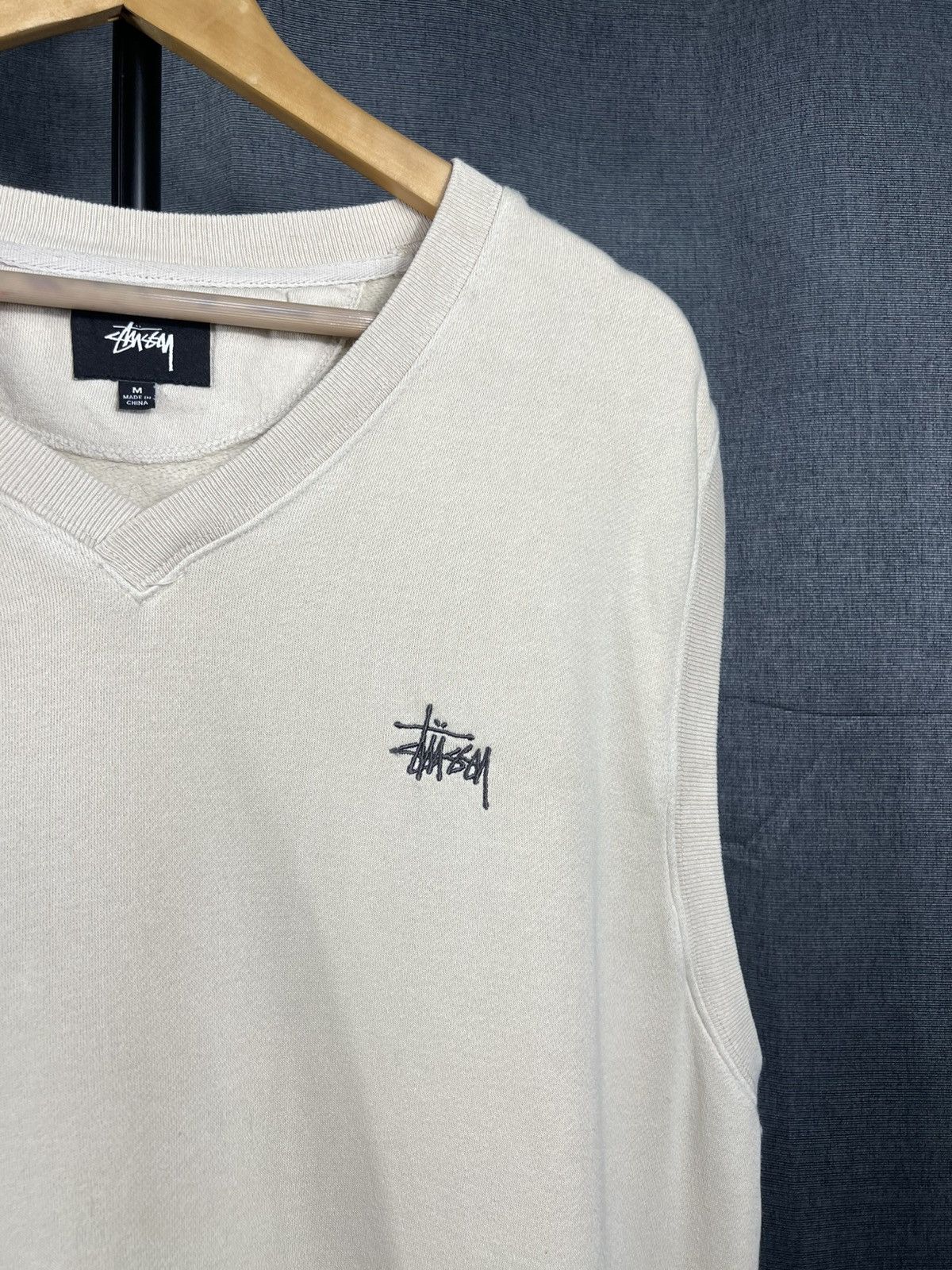 Stussy Stussy Burgundy Fleece Vest Size US M / EU 48-50 / 2 - 3 Thumbnail
