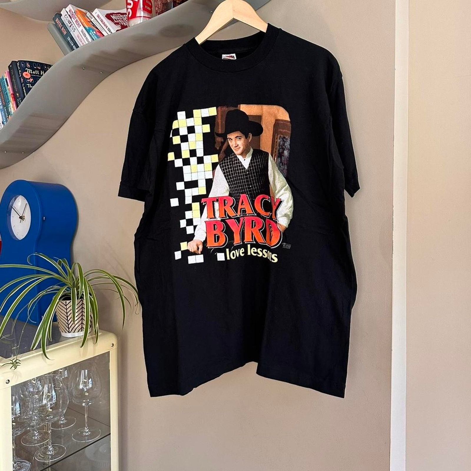 Band Tees × Fruit Of The Loom Vintage 90's Tracy Byrd Love Lessons Tour Shirt Size US XL / EU 56 / 4 - 1 Thumbnail