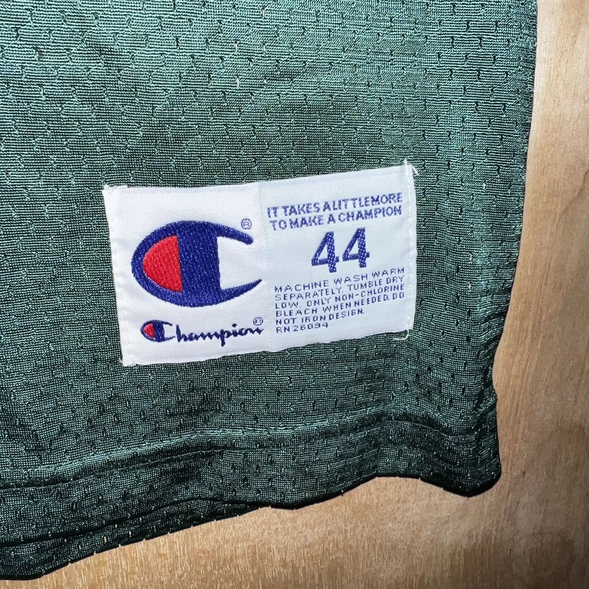 Champion VINTAGE 90s NFL GREEN BAY PACKERS BRETT FAVRE JERSEY Size US L / EU 52-54 / 3 - 8 Thumbnail